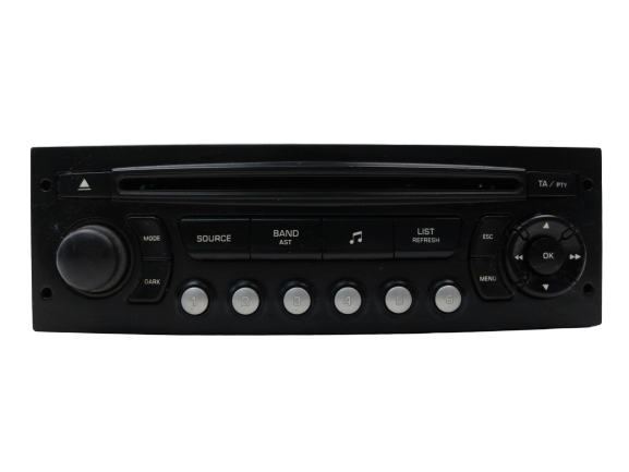 Radio Cd Peugeot 307 7645038392 Blaupunkt 1334 main product photo