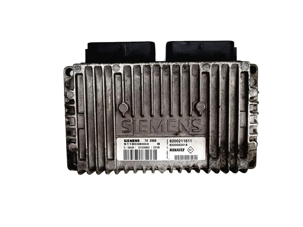 Calculateur S118038004B 8200211611 8200052418 Renault Siemens main product photo