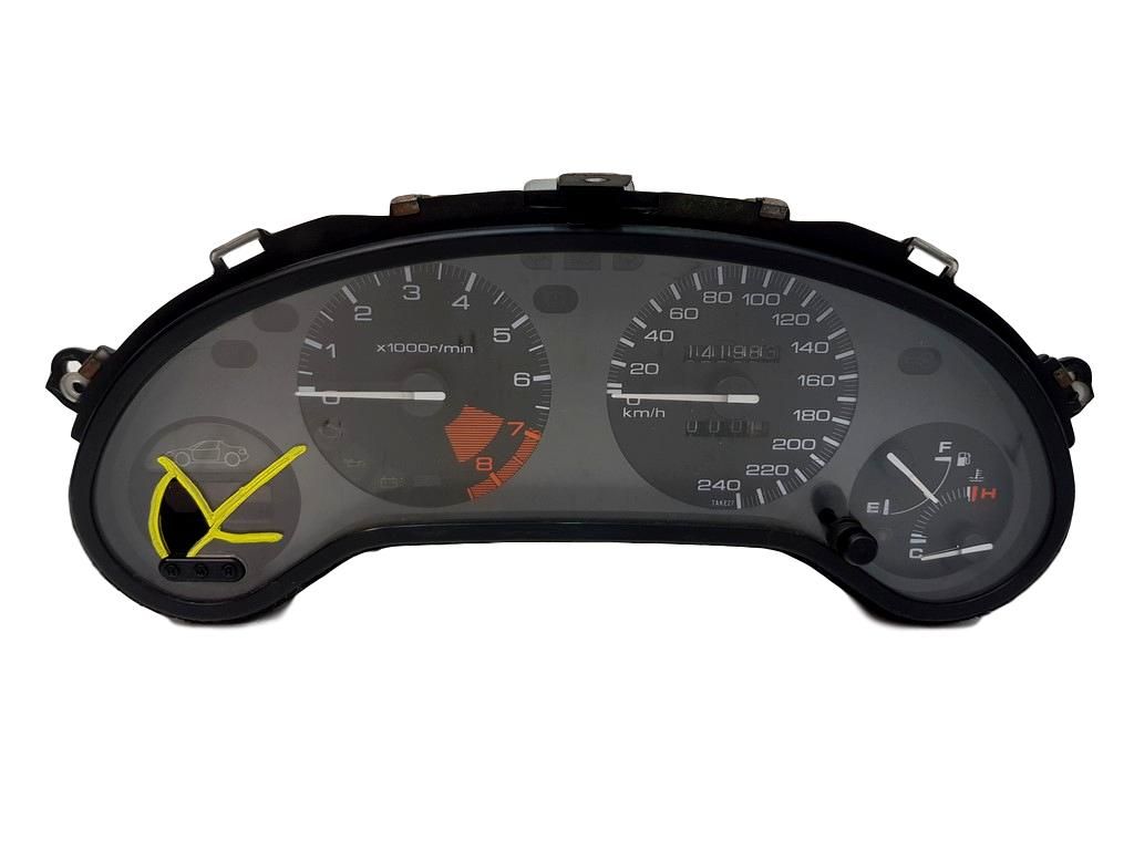 Bloc Compteurs Vitesse Honda 78100-SR2 78100SR2 CRX Delsol main product photo