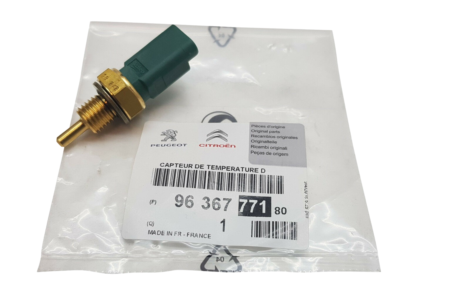 Une Sonde De Température Nouvelle Original Citroen Peugeot 9636777180 main product photo