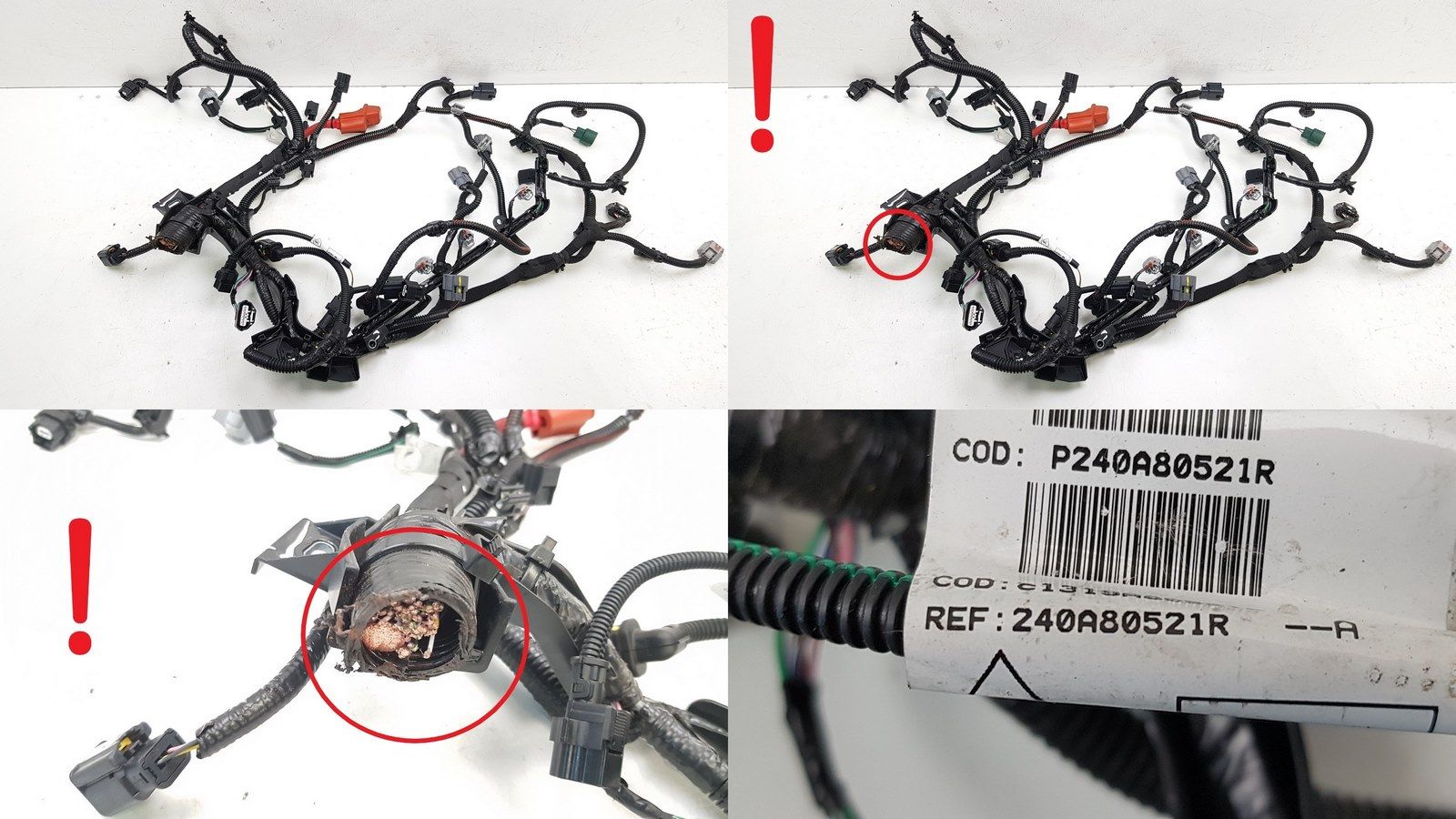 Faisceau De Câblage Pour Moteur 240A80521R 1.0 TCe H4DE470 Renault Dacia 0km main product photo