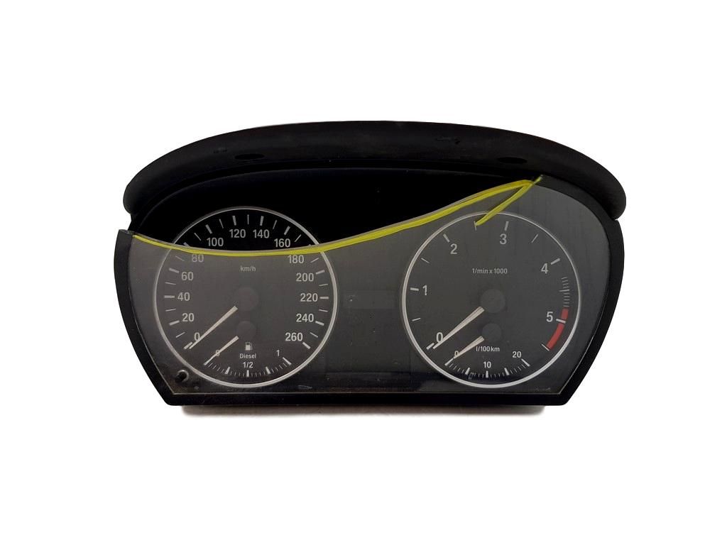 Bloc Compteurs Vitesse BMW 3 E90 E91 9122602-01 1025350-62 5470 main product photo