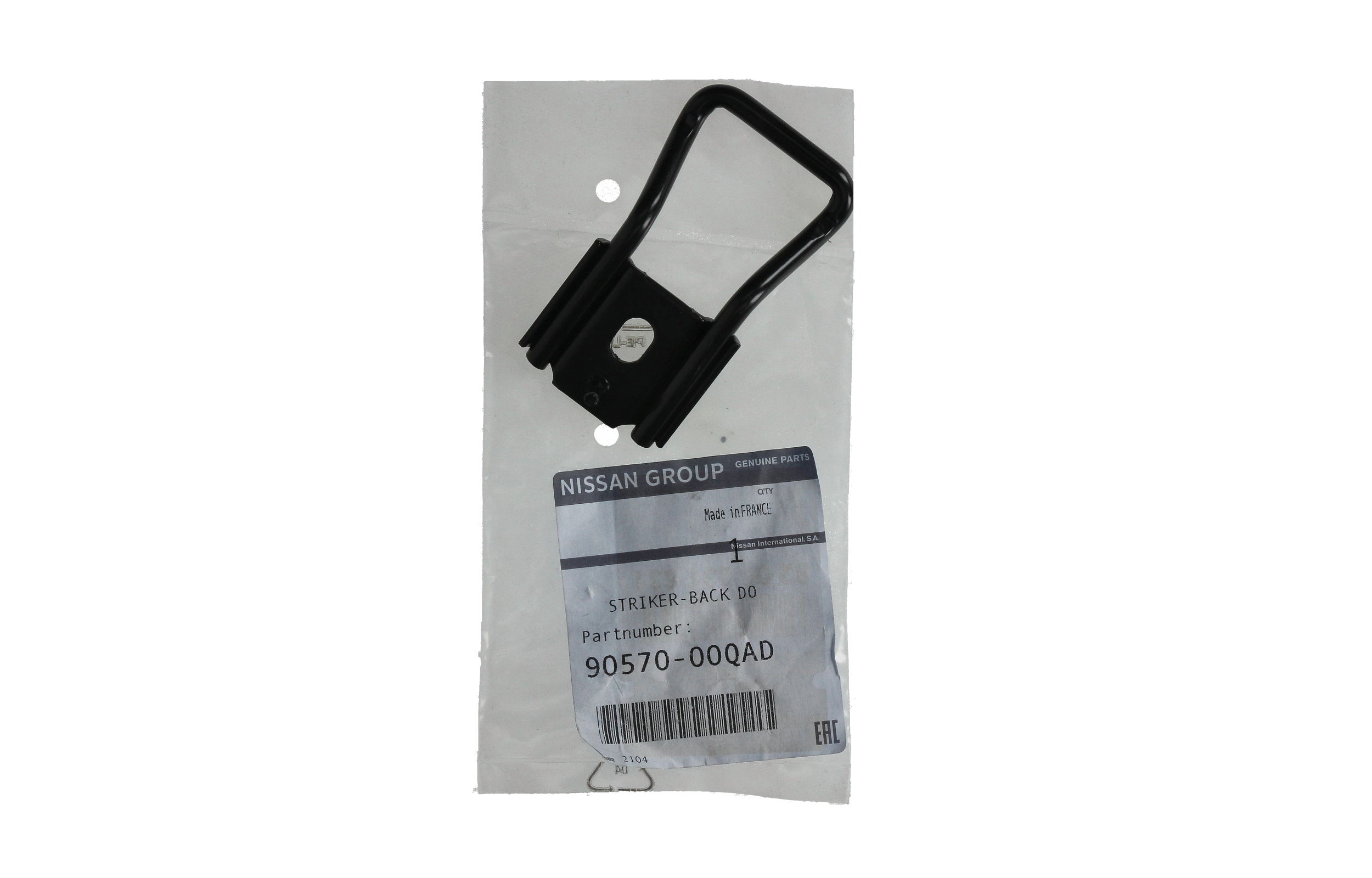 Verrou De Serrure De Portes Arrière Original Renault Kangoo 9057000QAD main product photo
