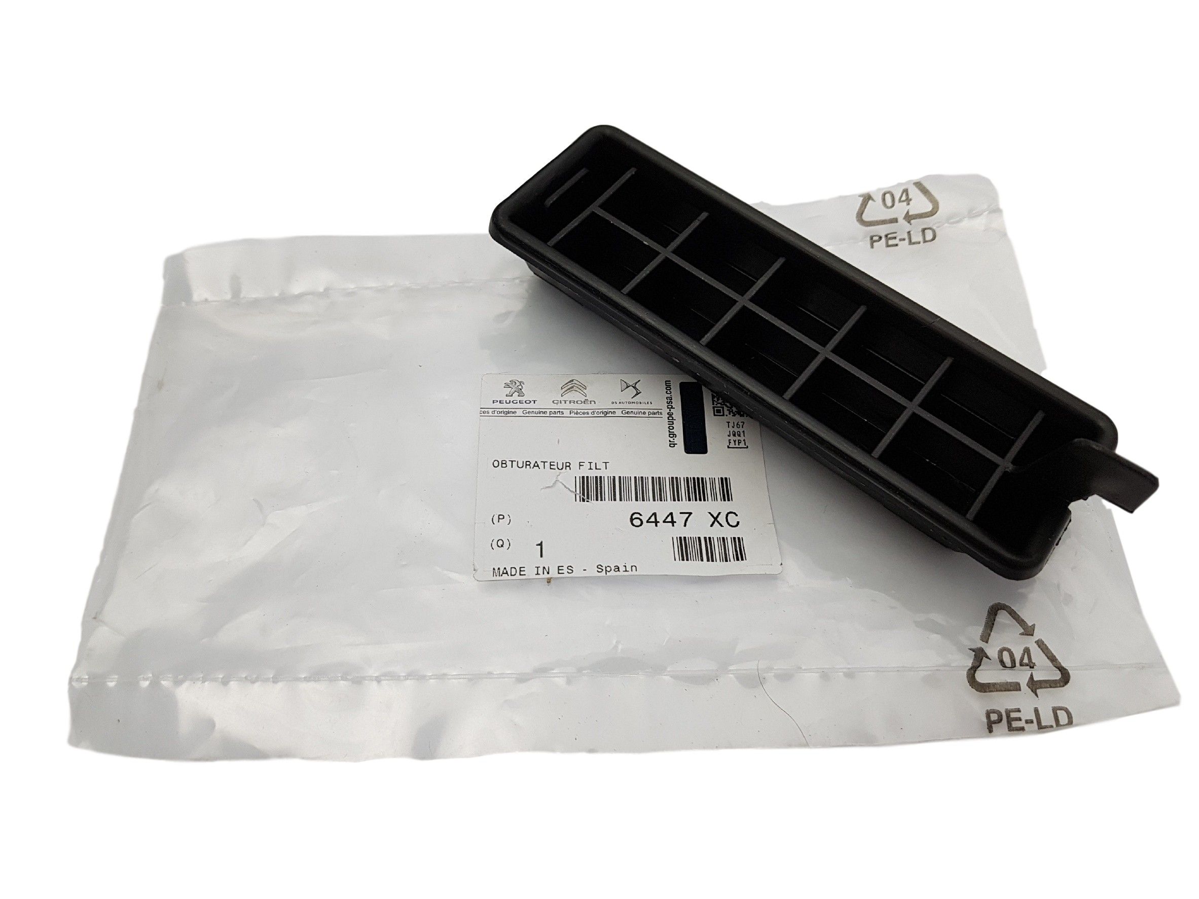 Boîtier Filtre A L`Air Original Berlingo Partner 2/3 6447XC main product photo