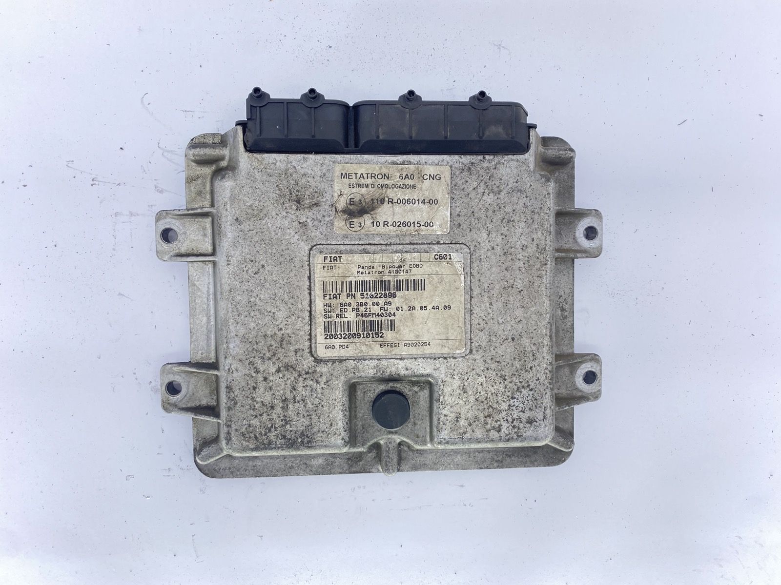 Calculateur 51822896 4100147 6A0.3B0.00.A9 Fiat Metatron 61472 main product photo