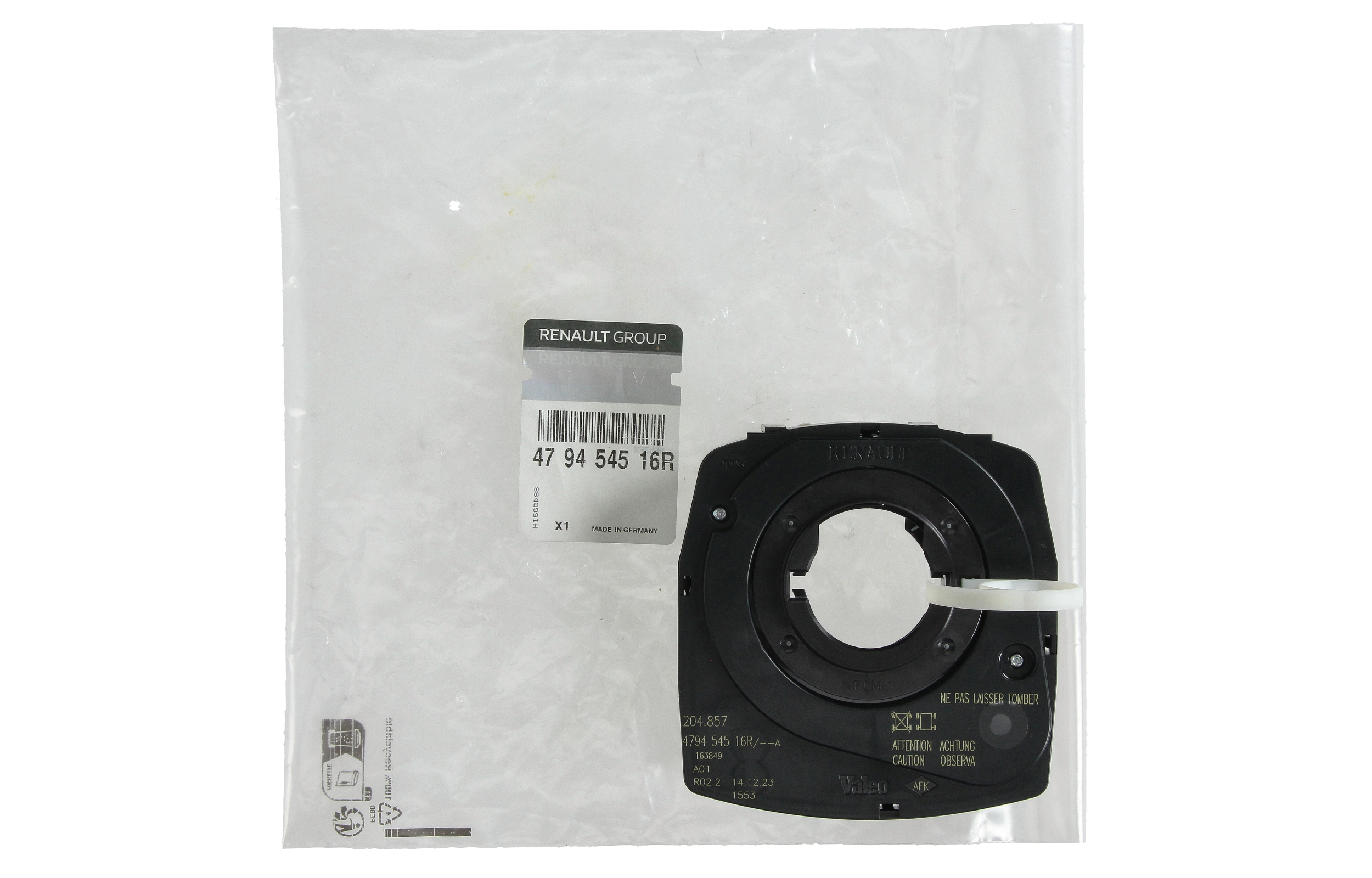 Rétracteur Bande Airbag Original Renault Dacia Duster 479454516R main product photo