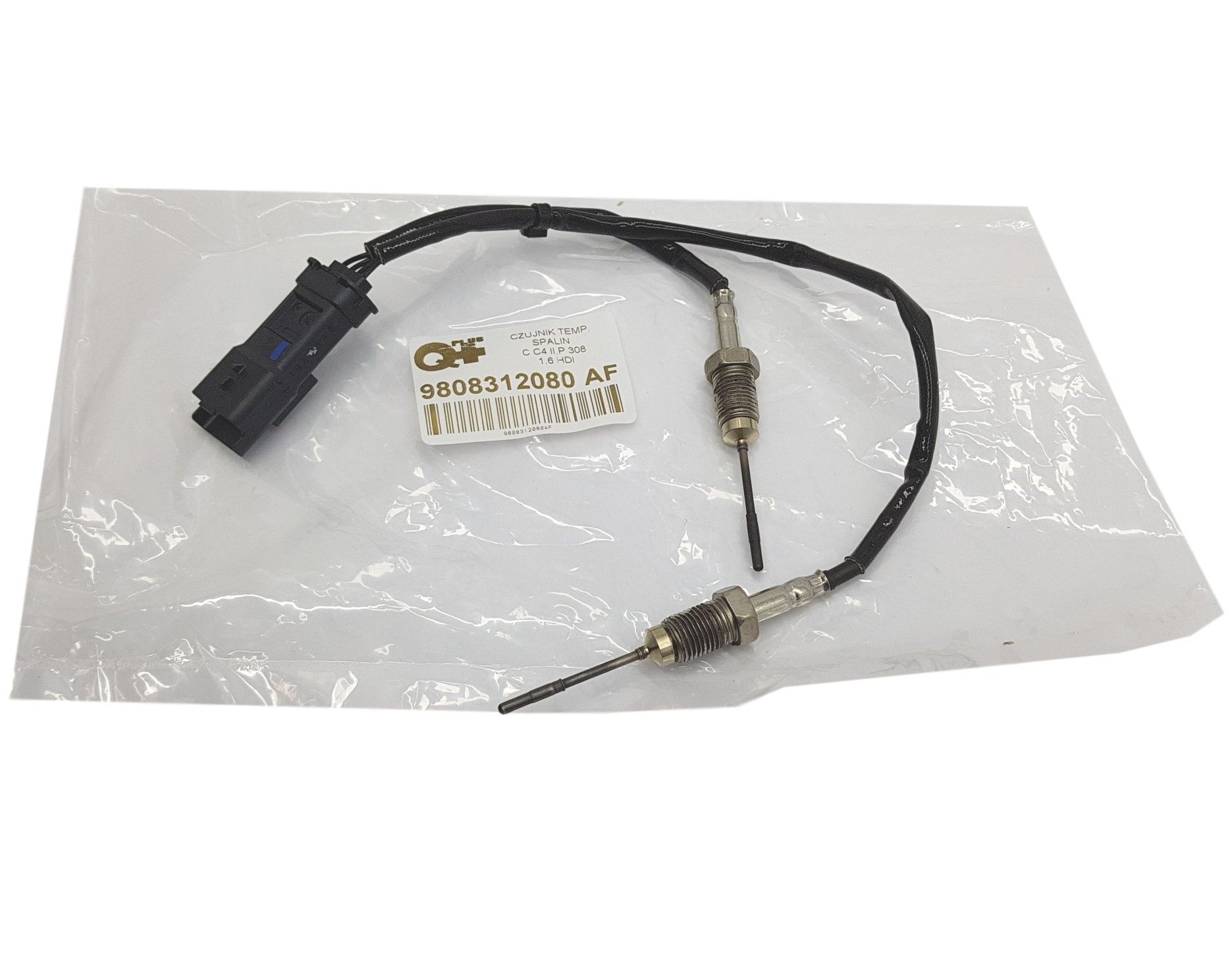 Capteur De Température De Gaz Original Citroen Peugeot 1.6 Blue HDi 9808312080 main product photo