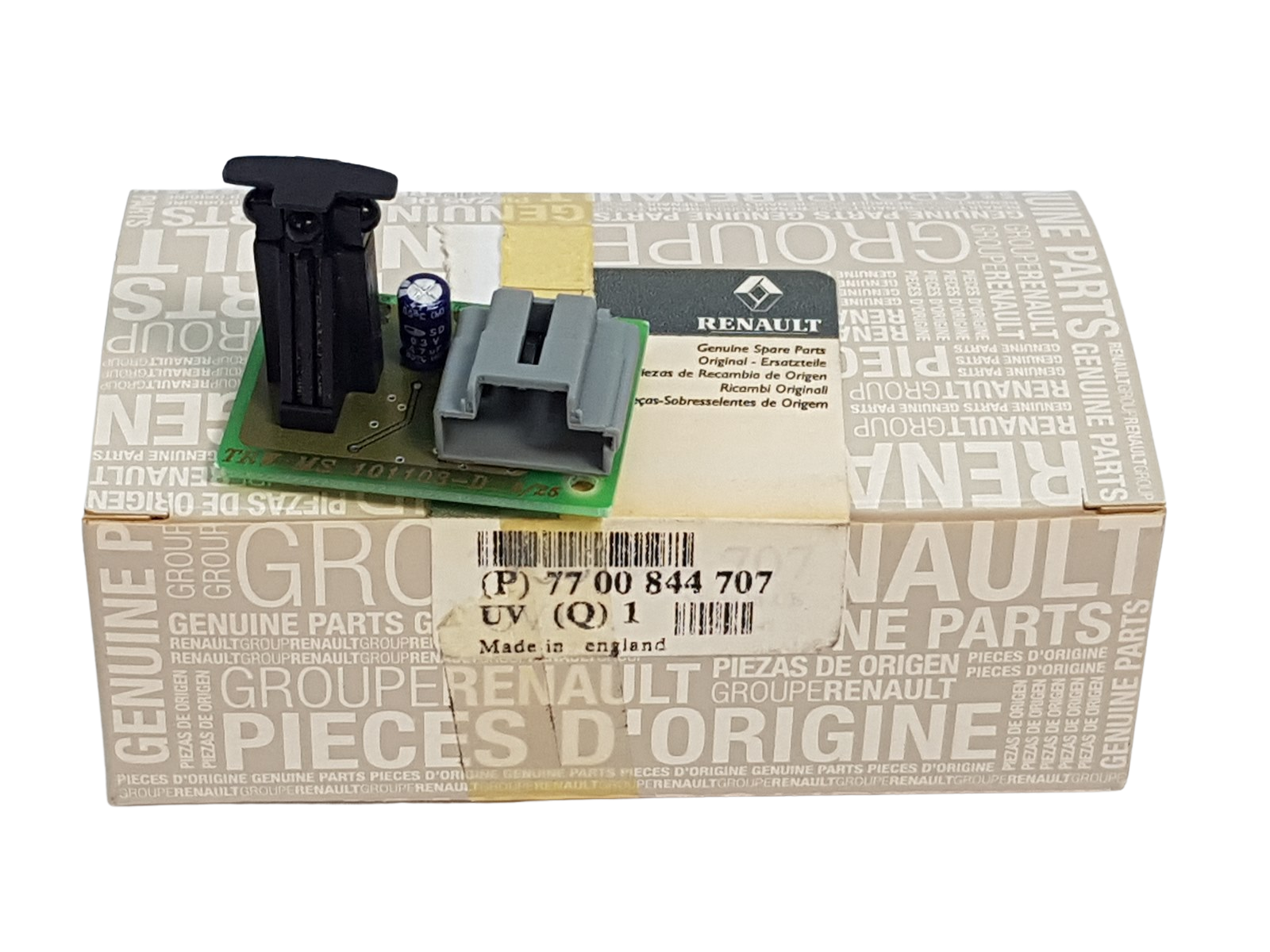 Calculateur Nouvelle Original Renault Clio 2 7700844707 main product photo