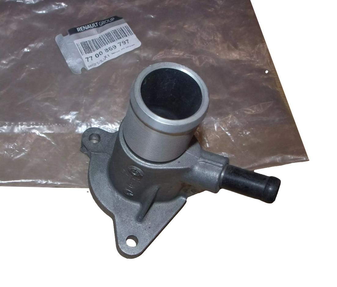 Tubulure De Sortie D`Eau De Thermostat Nouvelle Original 7700869797 Renault main product photo