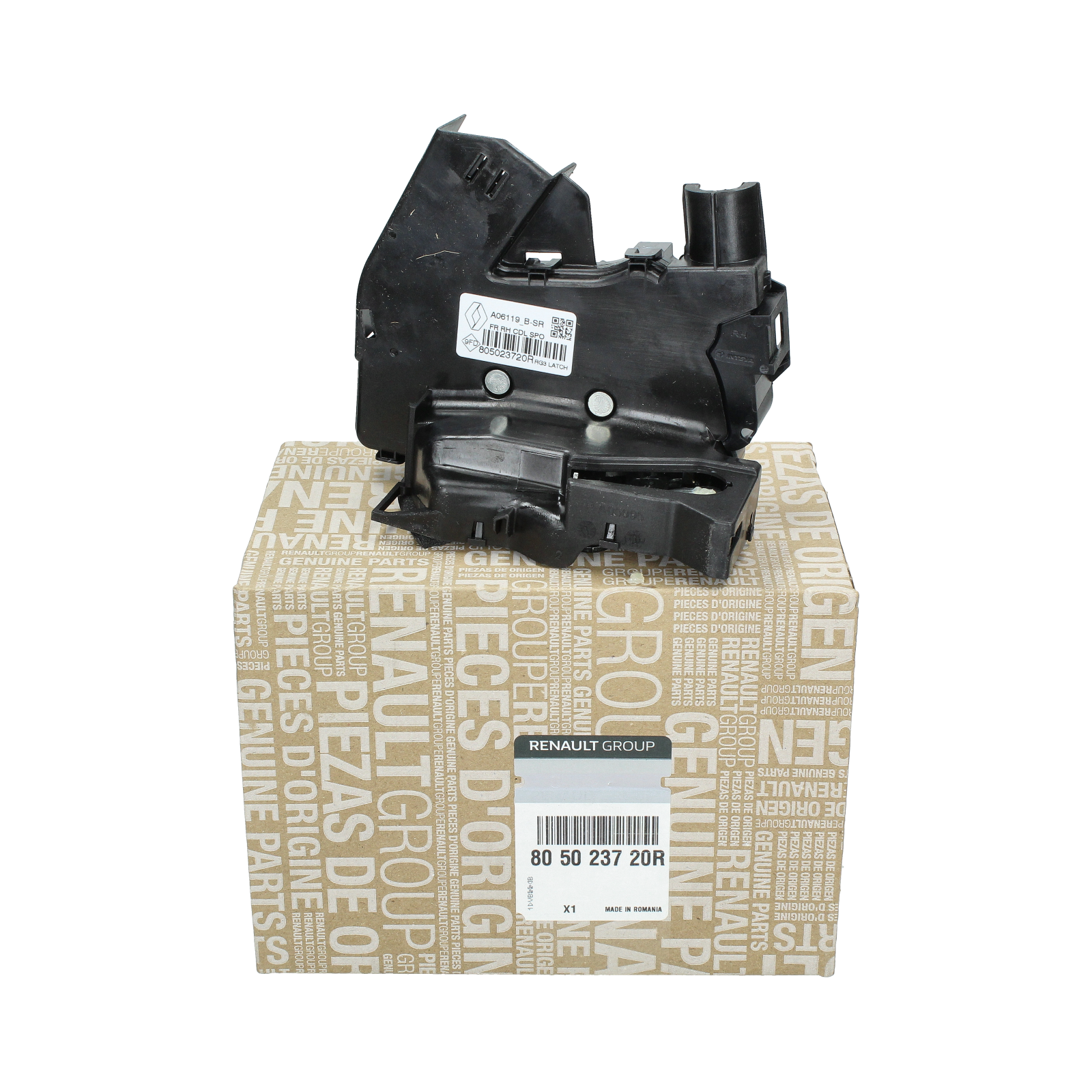 Serrure De Porte Droit Avant Nouvelle Original 805023720R Renault main product photo