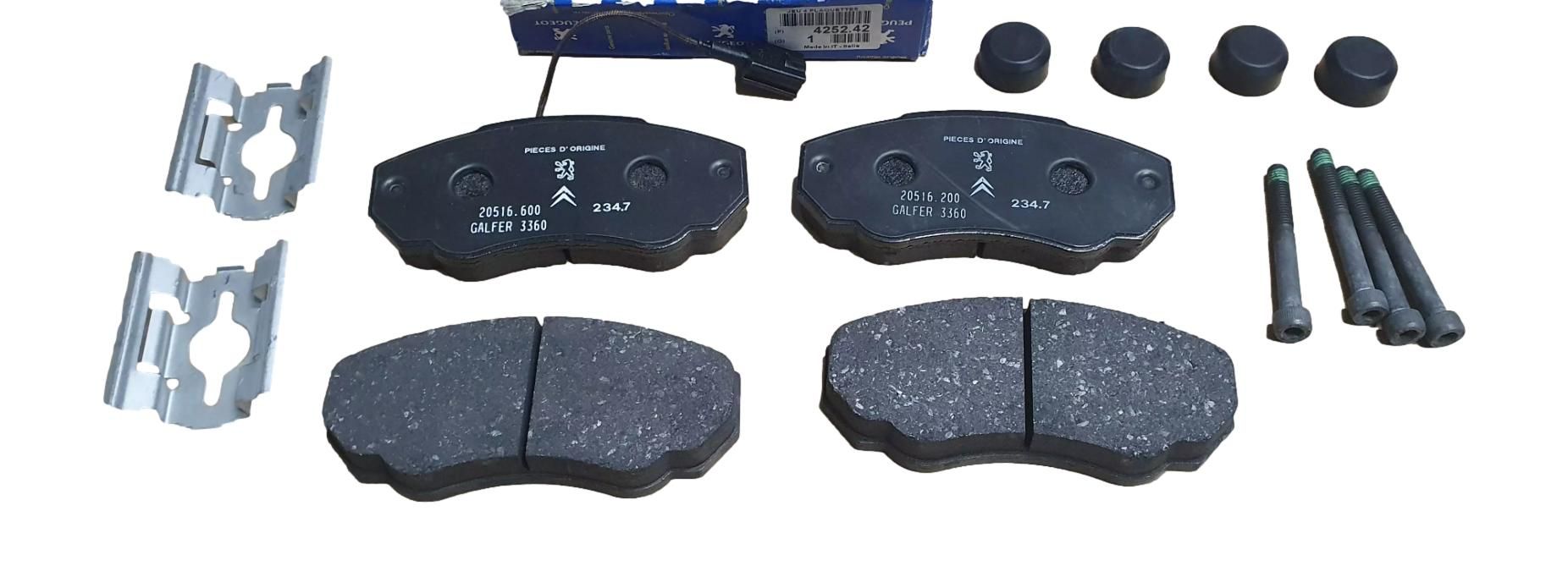 Plaquettes De Frein Avant Original 425242 4252.42 Citroen Peugeot main product photo