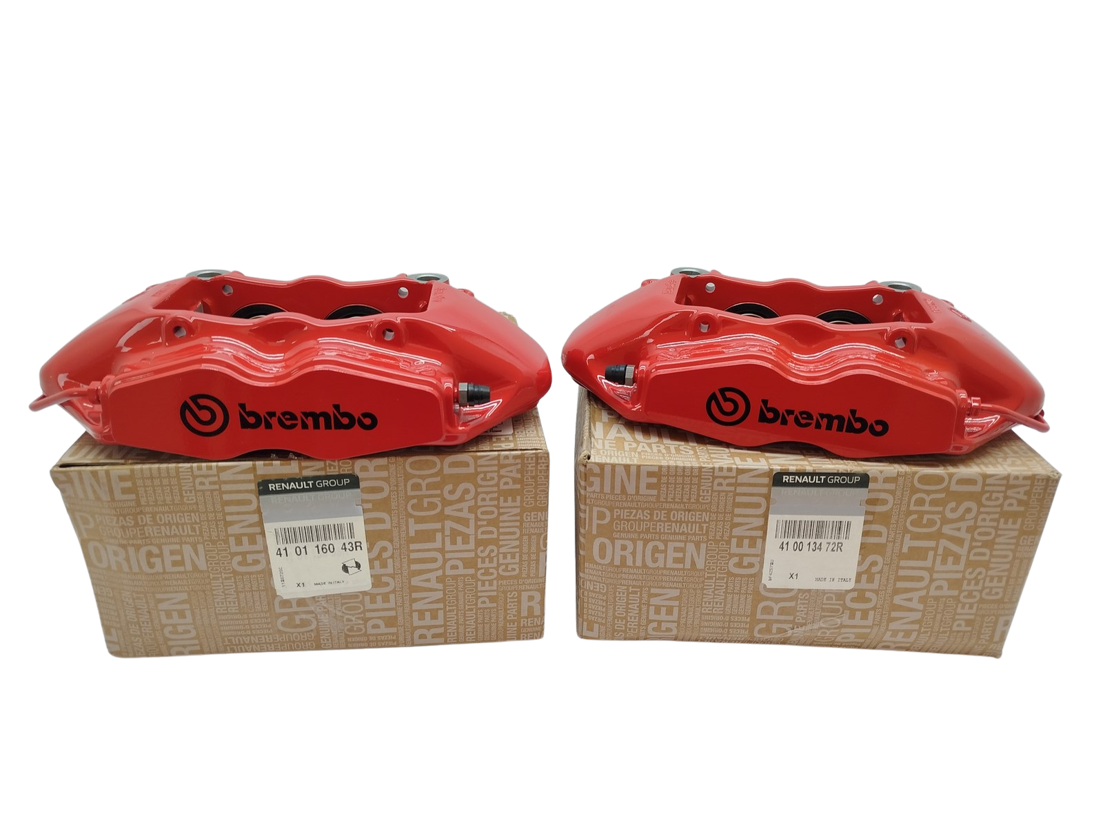 Étriers de frein Avant Renault Megane 4 RS 410116043R 410013472R Brembo main product photo