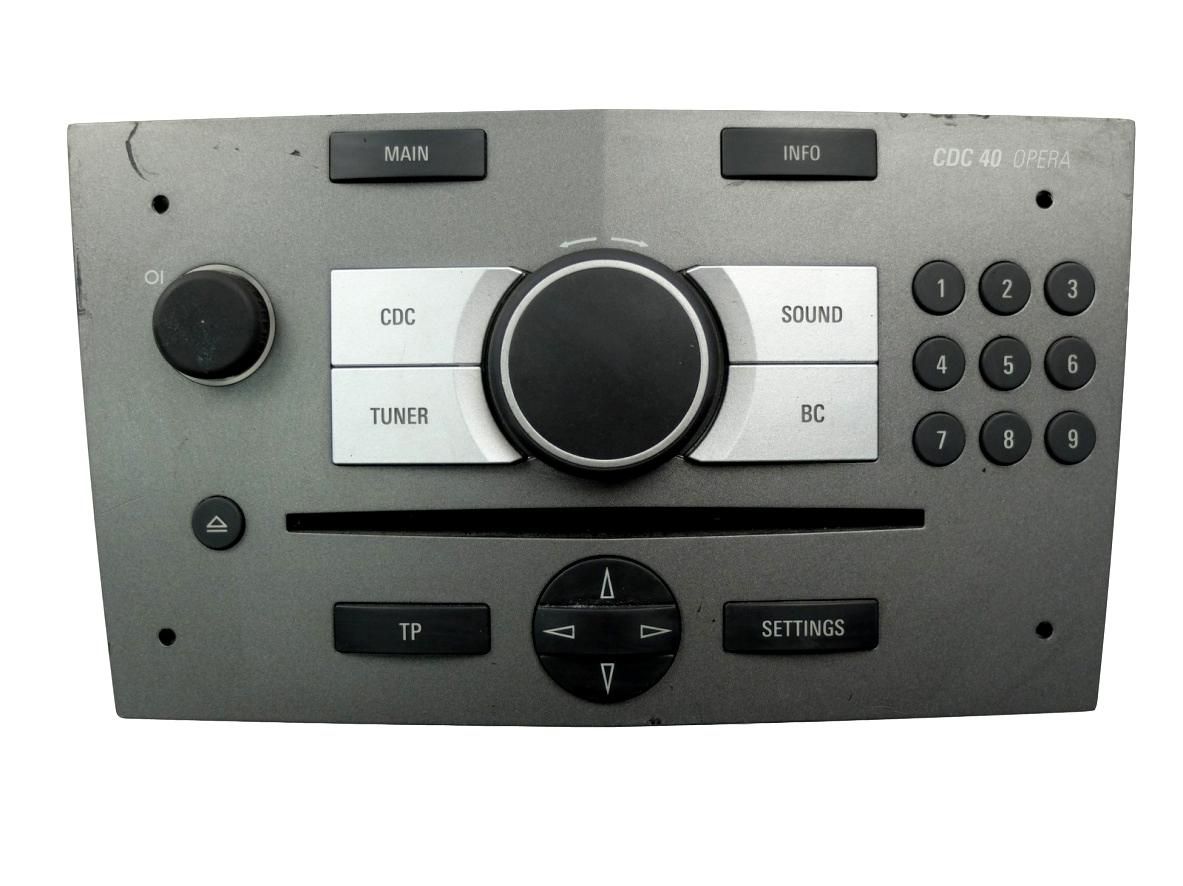 Radio Cd Opel 13121030 CDC40 Opera Blaupunkt 1076 main product photo