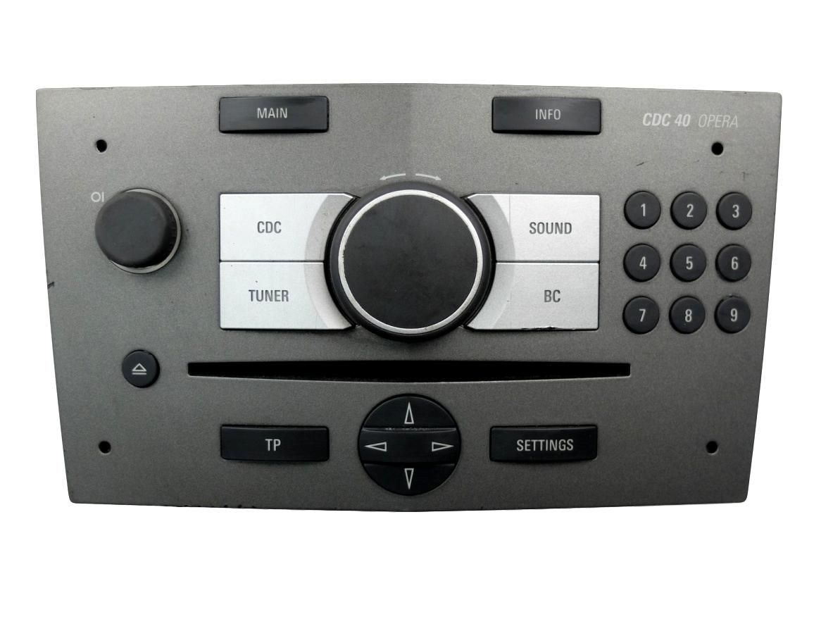 Radio Cd Opel 13121030 CDC40 Opera Blaupunkt 1075 main product photo