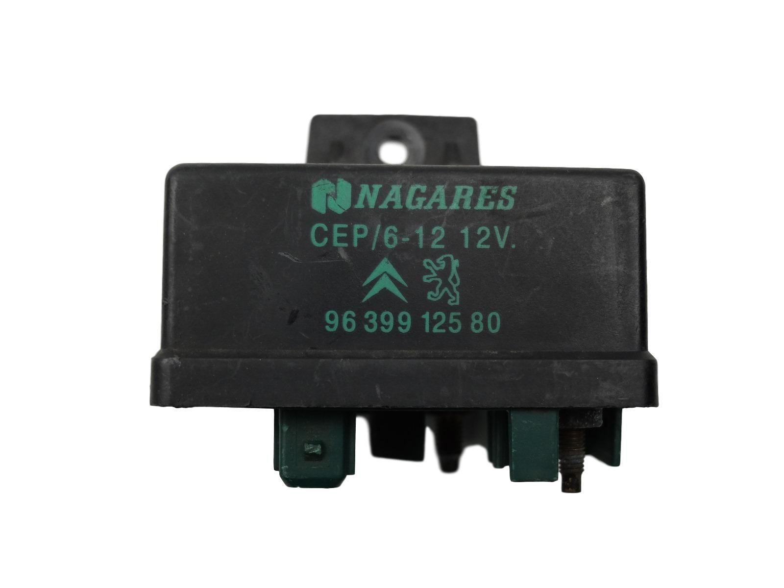Relais De Bougie 9639912580 Citroen Peugeot NAGARES main product photo