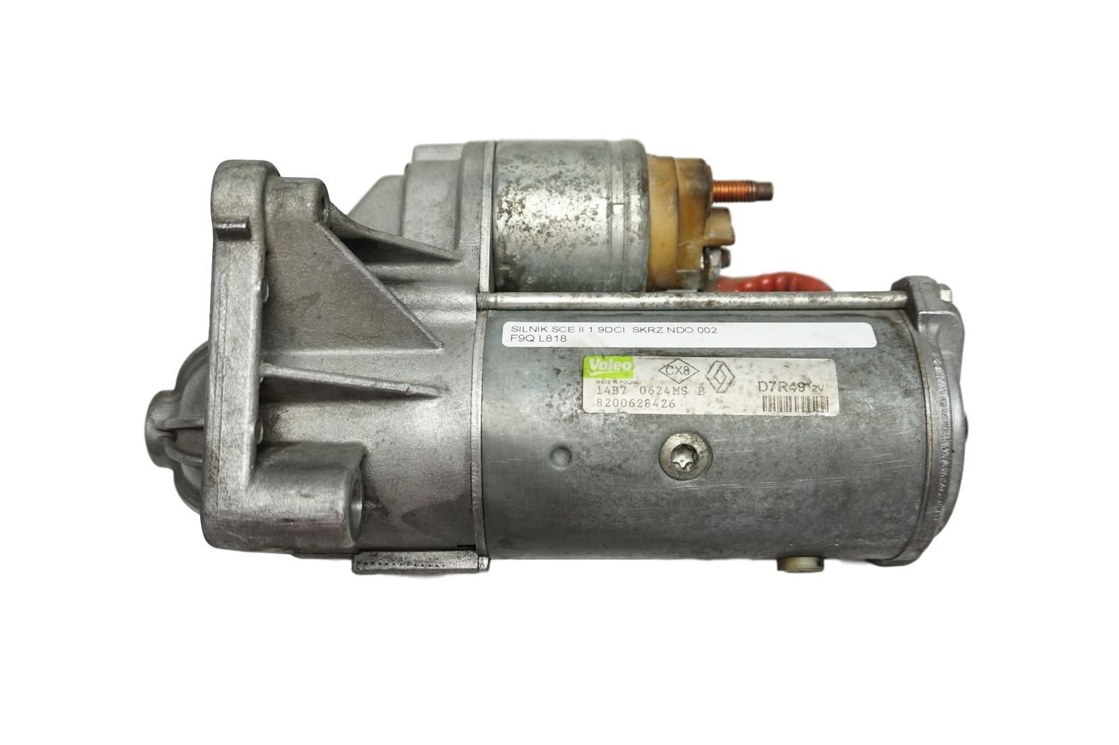 Démarreur du Moteur 8200628426 1,9 dci Scenic 2 D7R49 main product photo