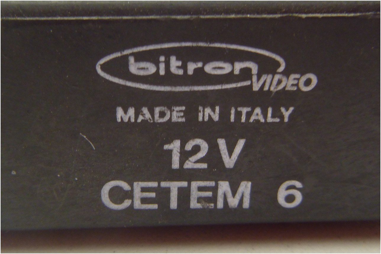 Przekaźnik Wentylatorów Cetem 6 Bitron XM Citroen main product photo