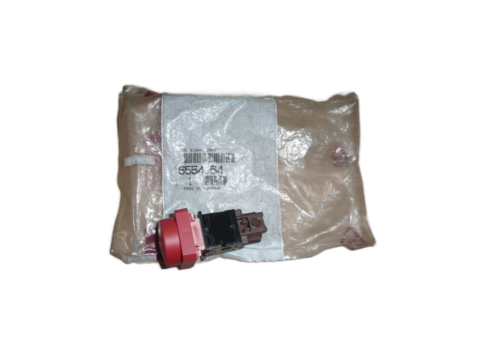 Commutateur D’eclerage De Secour Nouvelle Original 6554.64 655464 Citroen main product photo