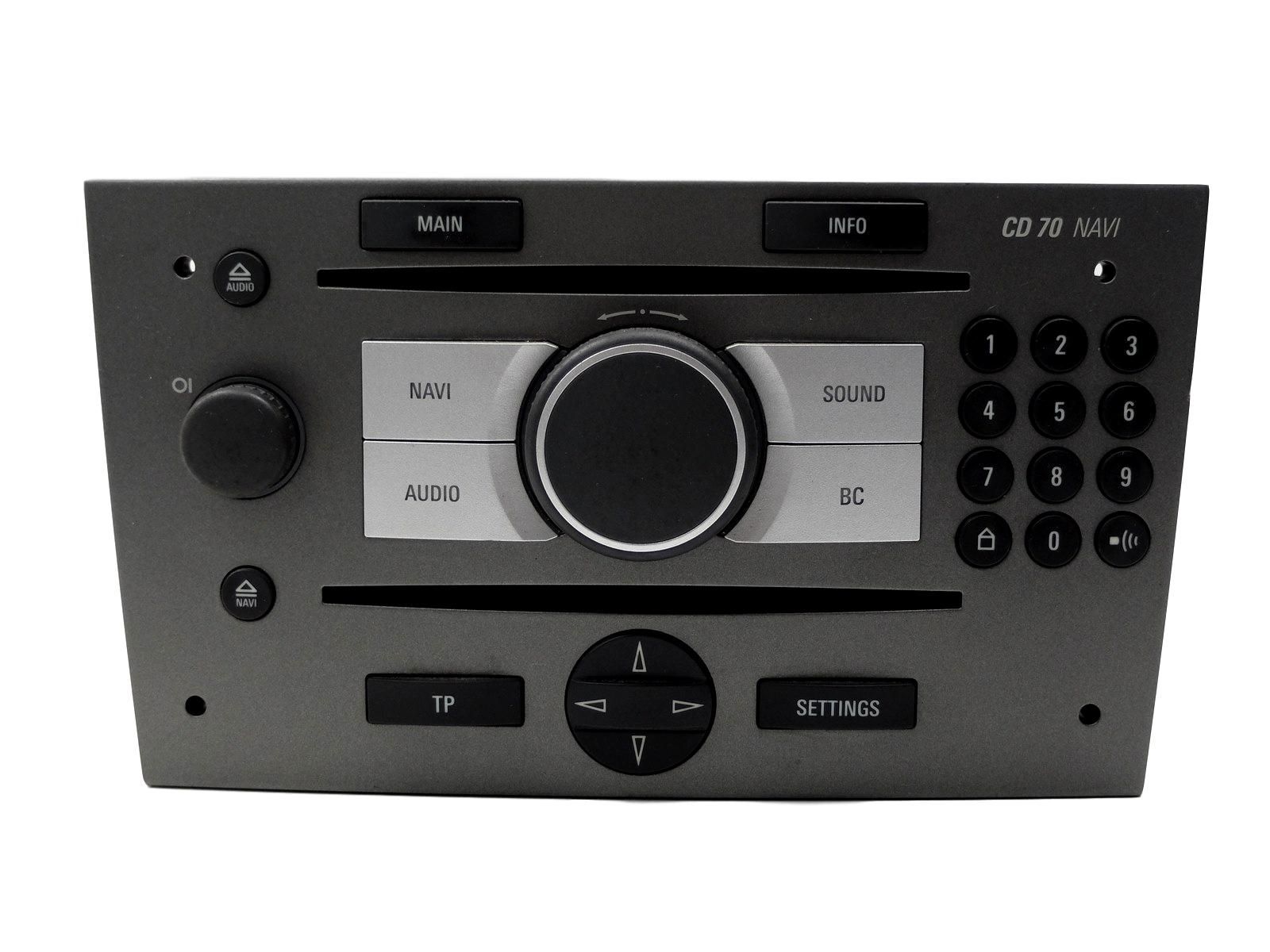 Radio Cd 70 NAVI Opel 13188477 383555646 Siemens main product photo