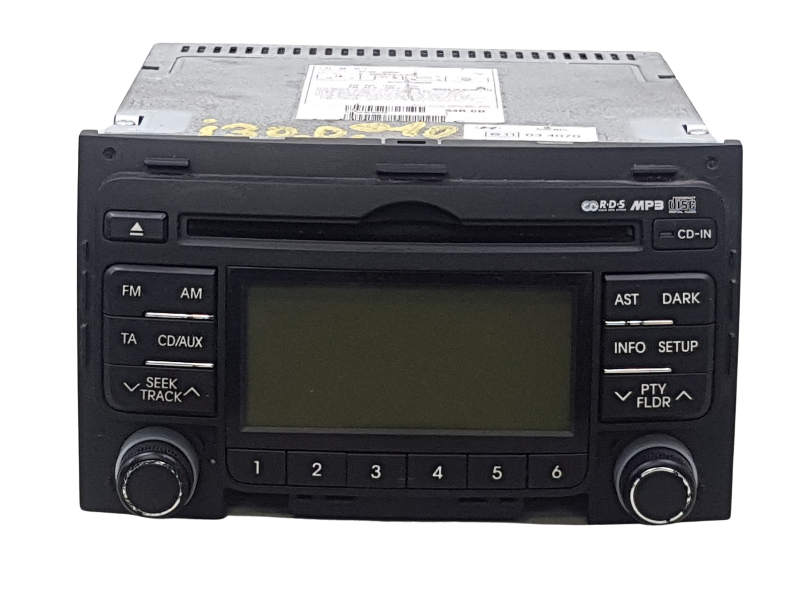 Radio Cd Mp3 Hyundai I30 96160-2L200 HMC A-200FDE 1240 main product photo