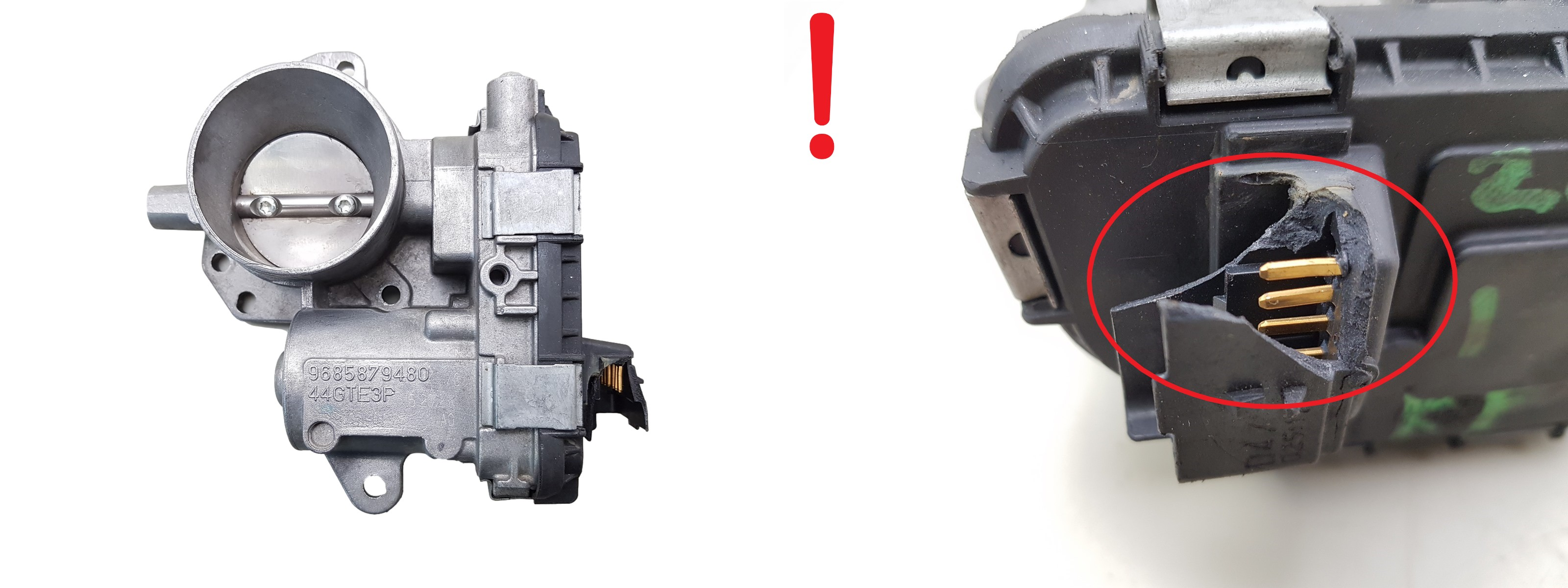Boitier Papillon D’admission Citroen Peugeot 9685879480 44GTE3P PSA0001 2113 main product photo