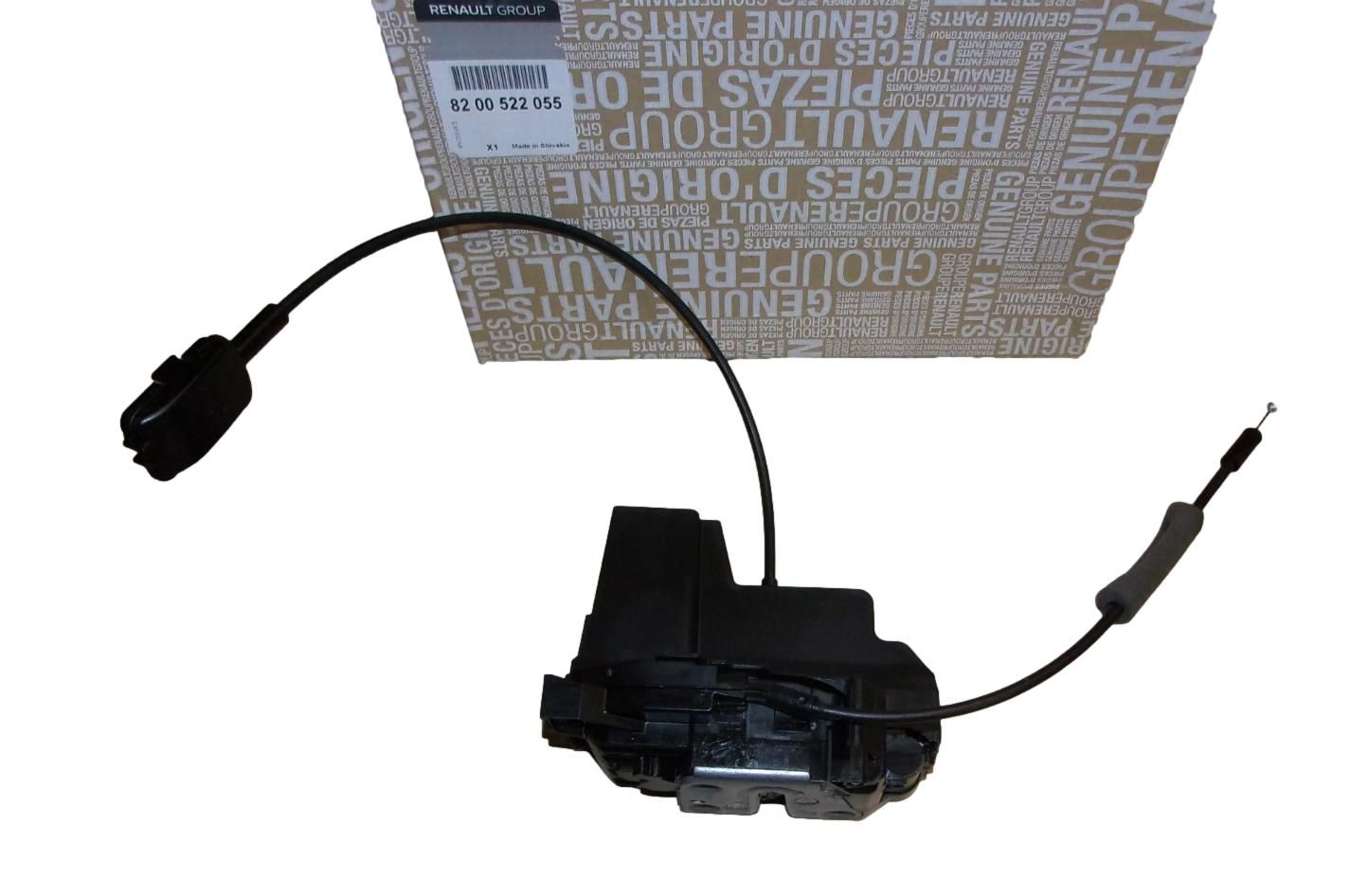 Serrure De Porte Gauche Arrière Original 8200522055 Renault main product photo