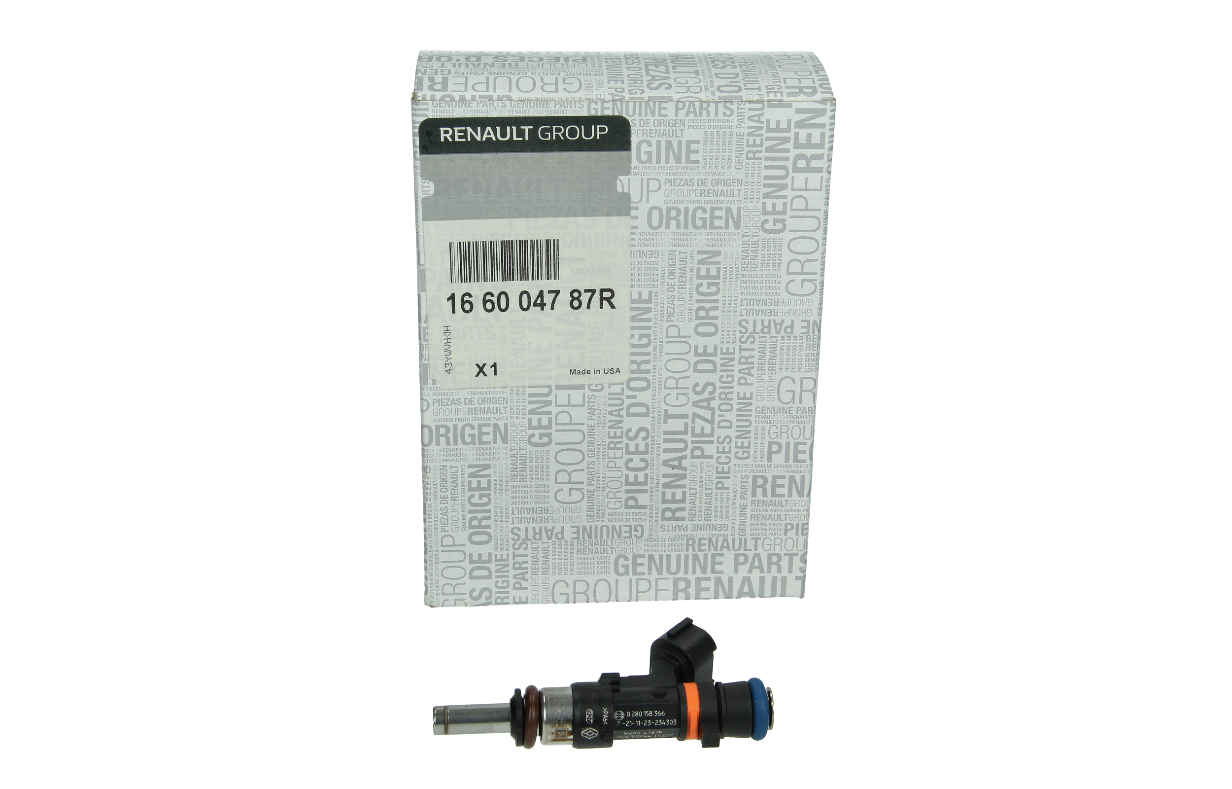 Injection De Combustible Nouvelle Original 166004787R Renault Dacia main product photo
