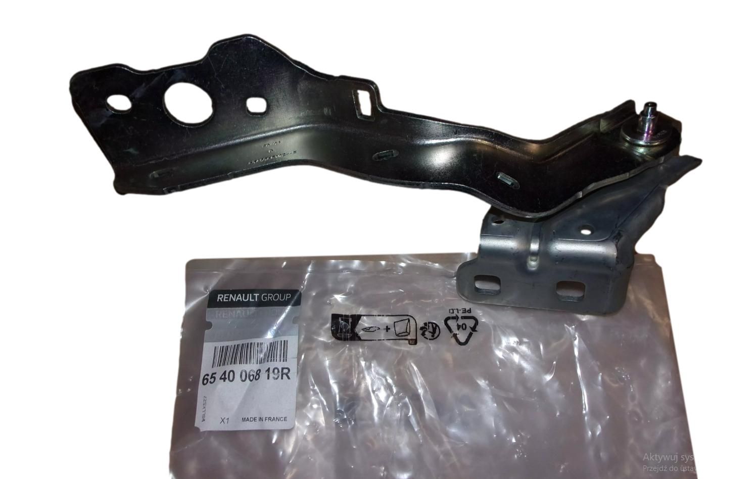 Charnière Capot Droit Original 654006819R Renault main product photo