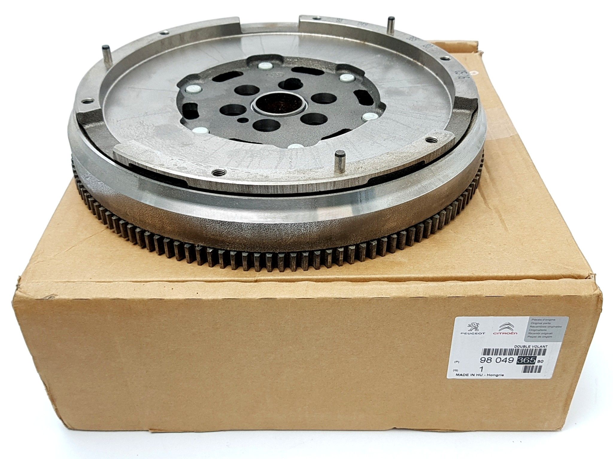 Volant Moteur Bimasse Original Citroen Peugeot 9804936580 main product photo