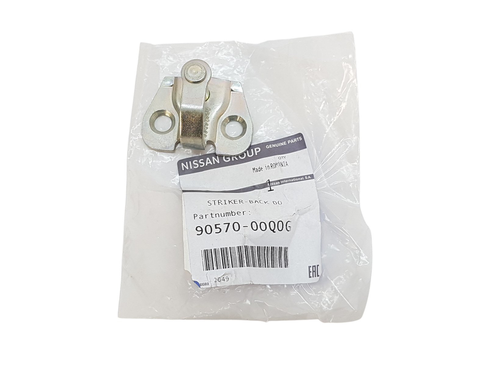 Verrou De Serrure De Portes Arrière Original Trafic II Primastar 9057000Q0G main product photo