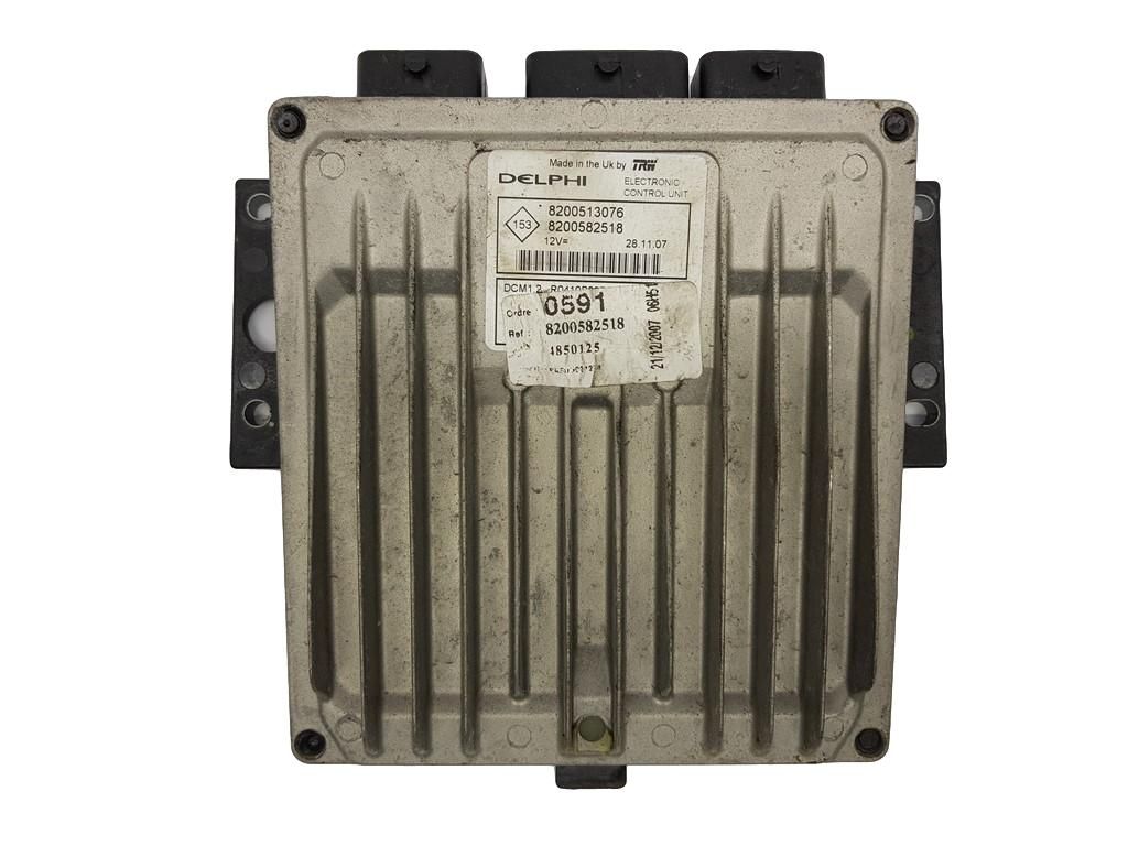 Calculateur Ecu Renault 8200513076 8200582518 Delphi main product photo