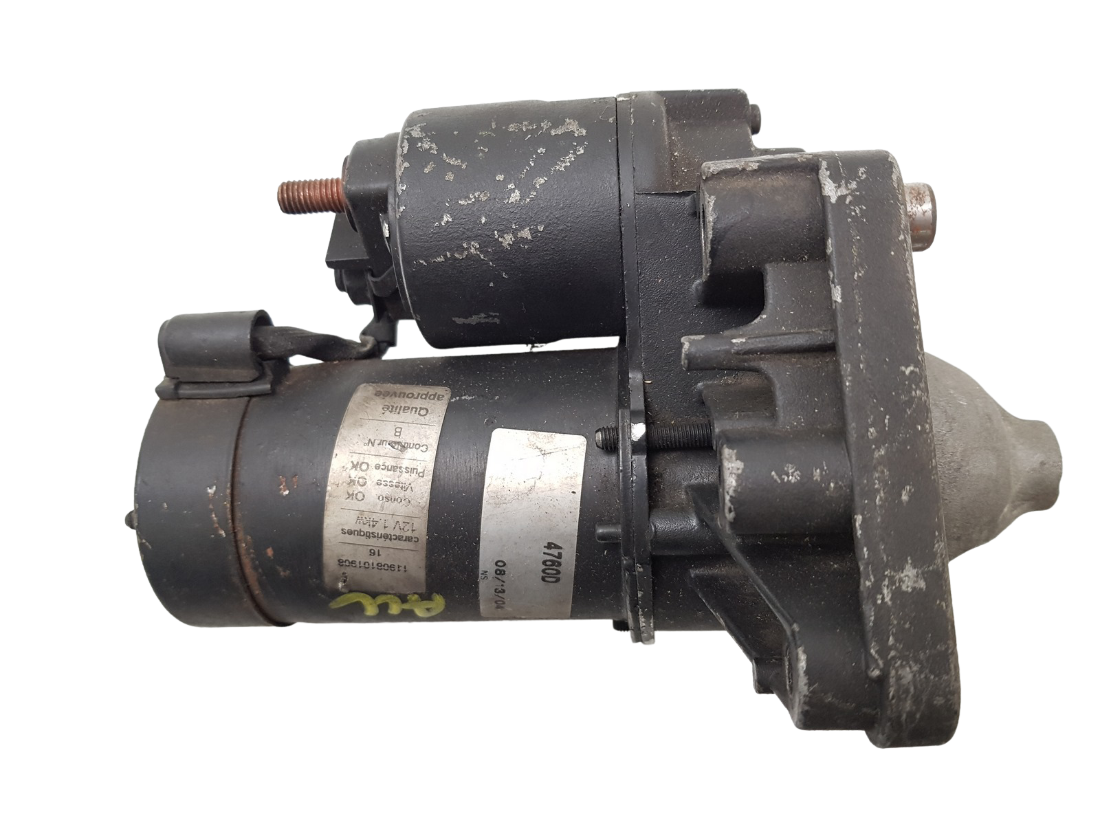 Démarreur Citroen Peugeot 5802FP D6RA110 1.4 1.6 HDI Valeo main product photo