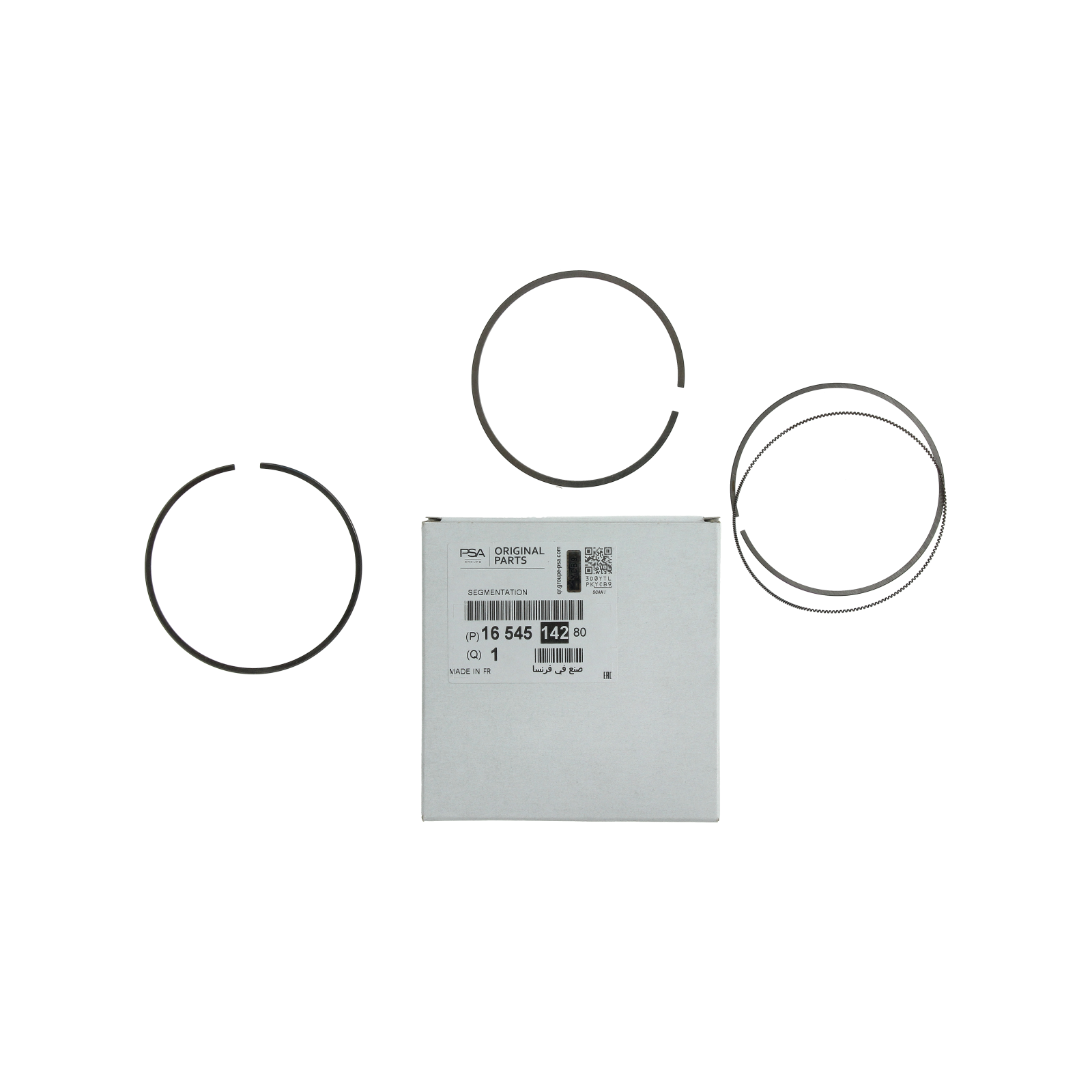 Segments de Piston Original 1654514280 Citroen Peugeot main product photo