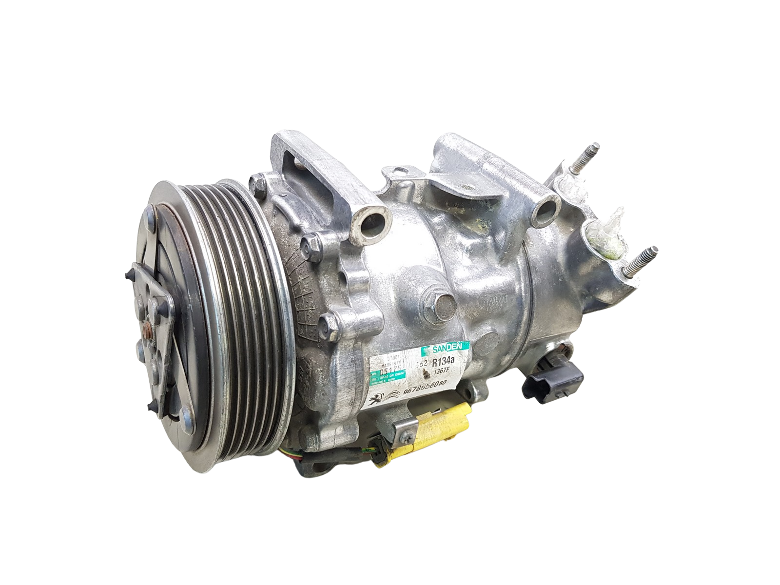 Compresseur De Climatisation 9678656080 Sanden SDC12 1367F Citroen Peugeot main product photo