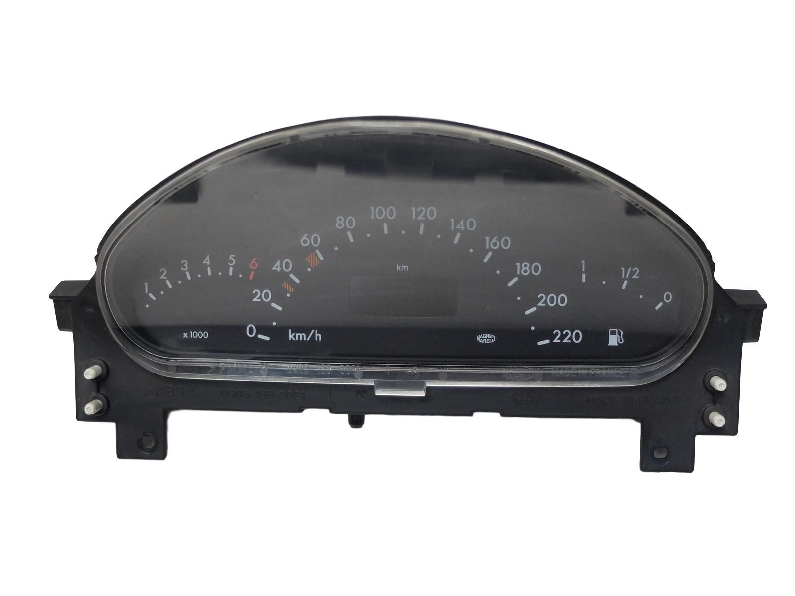 Bloc Compteurs Vitesse Mercedes W168 A1685404011 09051639902 main product photo