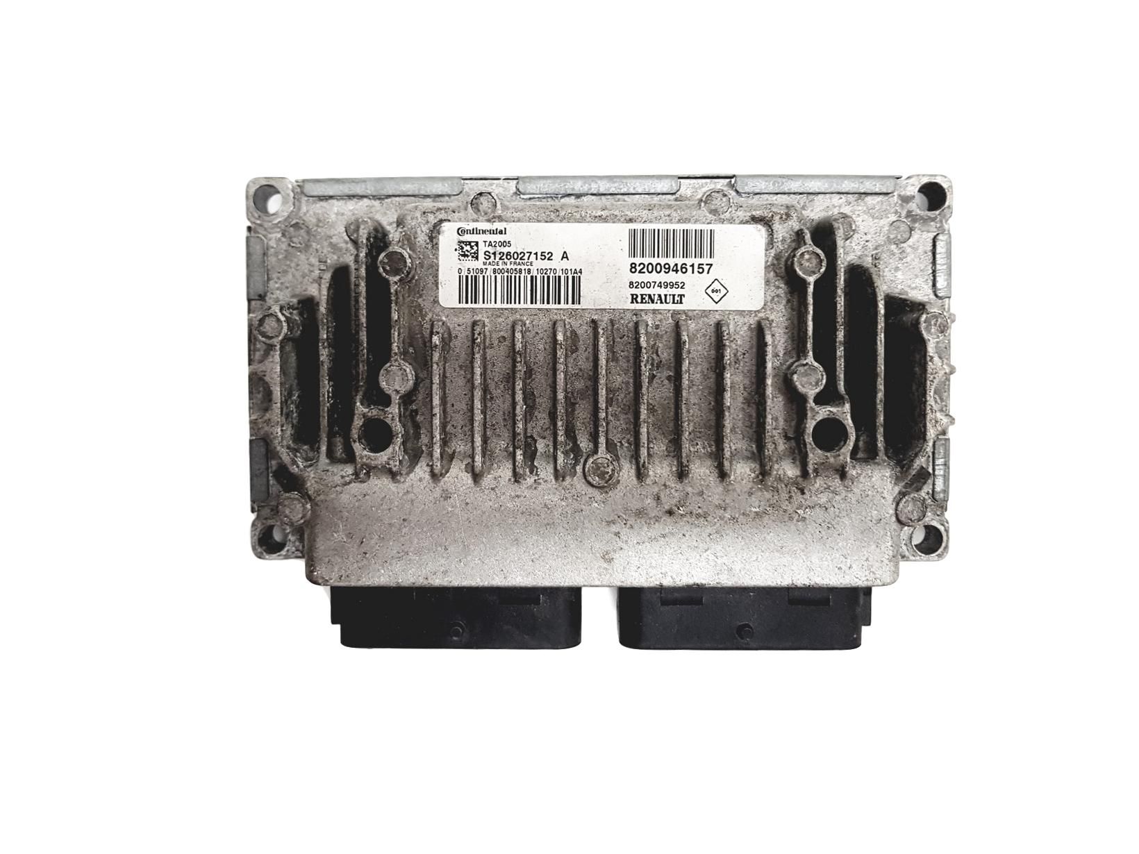Calculateur S126027152A 8200946157 8200749952 TA2005 Renault Continental main product photo