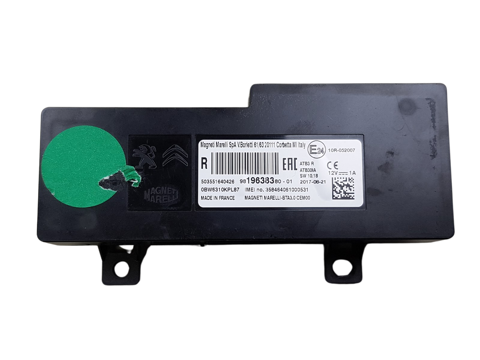 Module Citroen Peugeot 9819638380 503551640426 main product photo