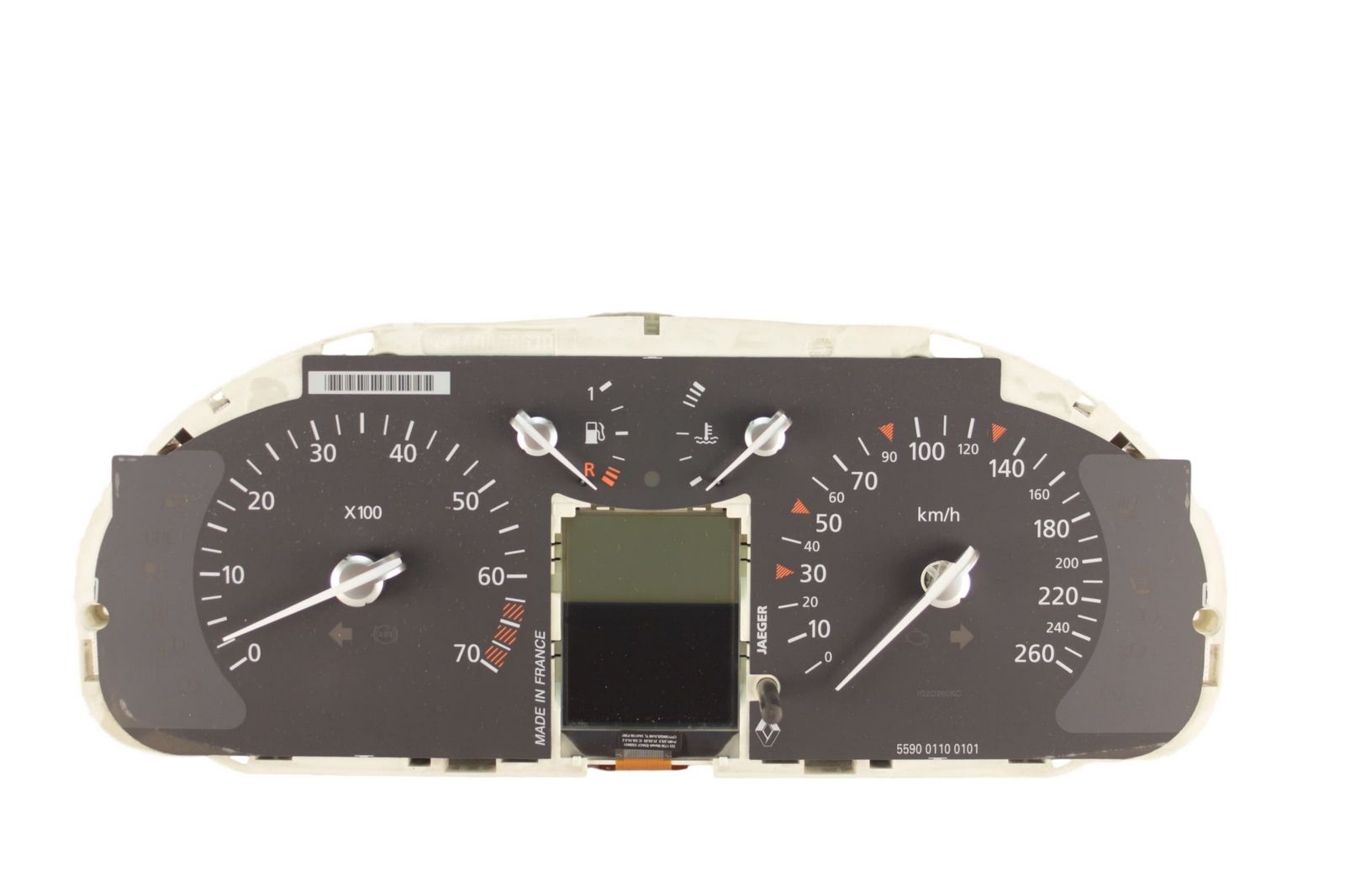 Bloc Compteurs Vitesse Renault 7701057118 1G2D260KC main product photo
