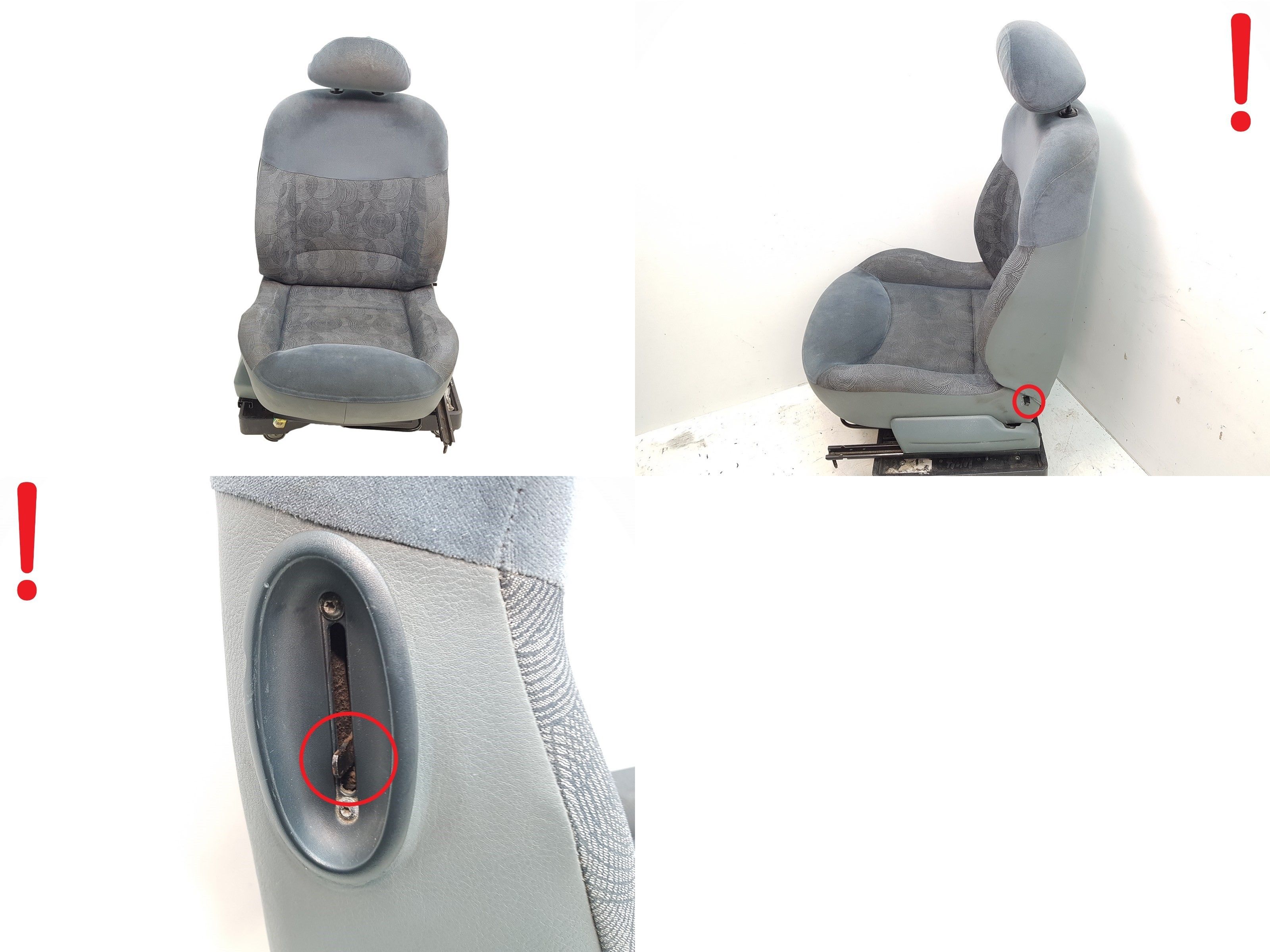 Siège ,fauteuil Droit Renault Megane 1 Coupe main product photo