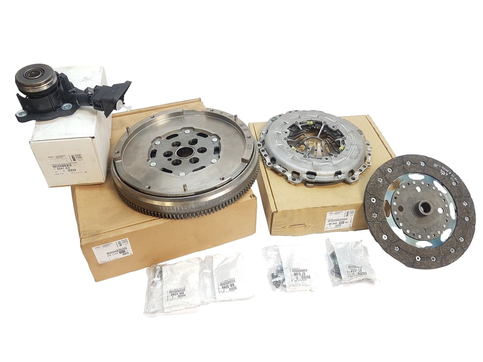 Kit D'embrayage + Volant Moteur Bi-Masse Original Citroen Peugeot 1666762780 main product photo