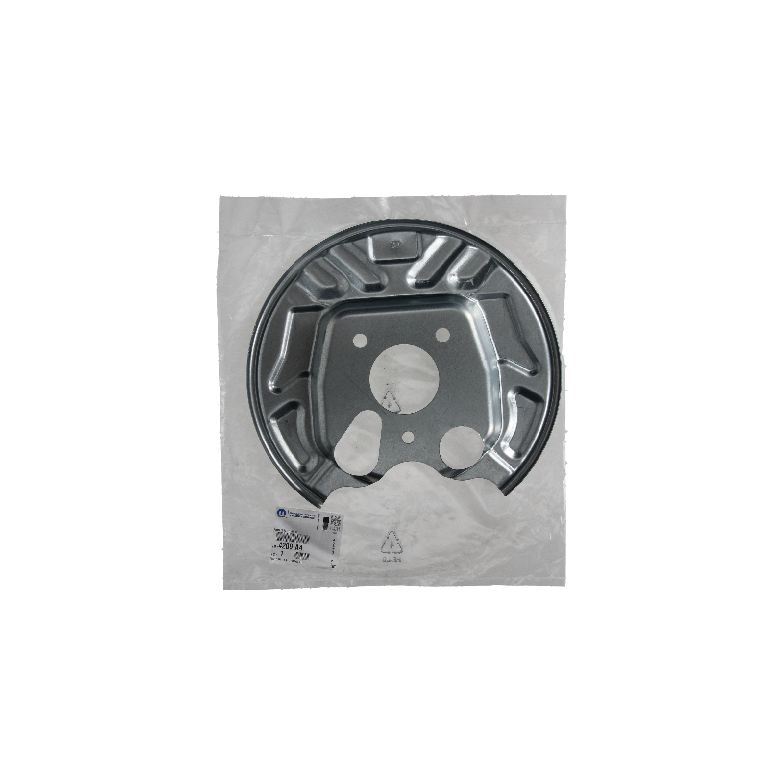 Flasque anti-poussière de disque Original 4209A4 4209.A4 Citroen Peugeot main product photo