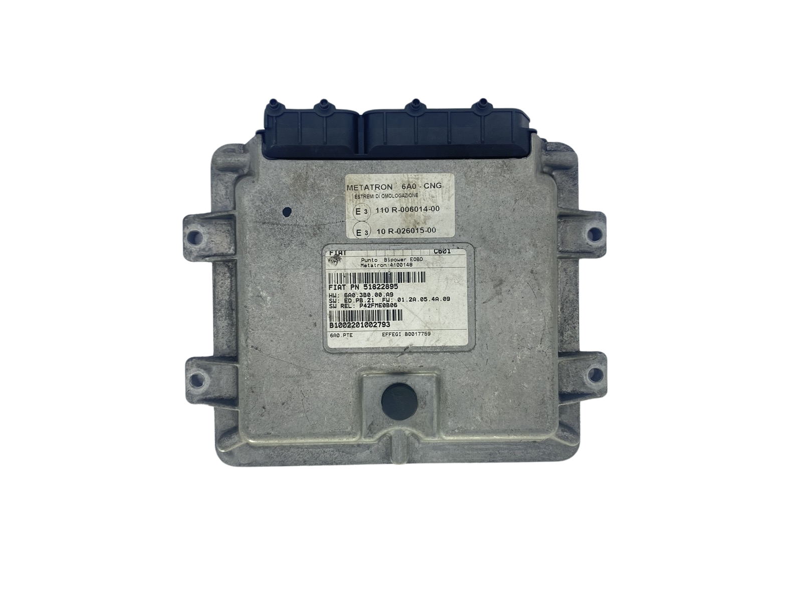 Calculateur Fiat 51822895 4100148 110R-006014-00 Metatron 61358 main product photo