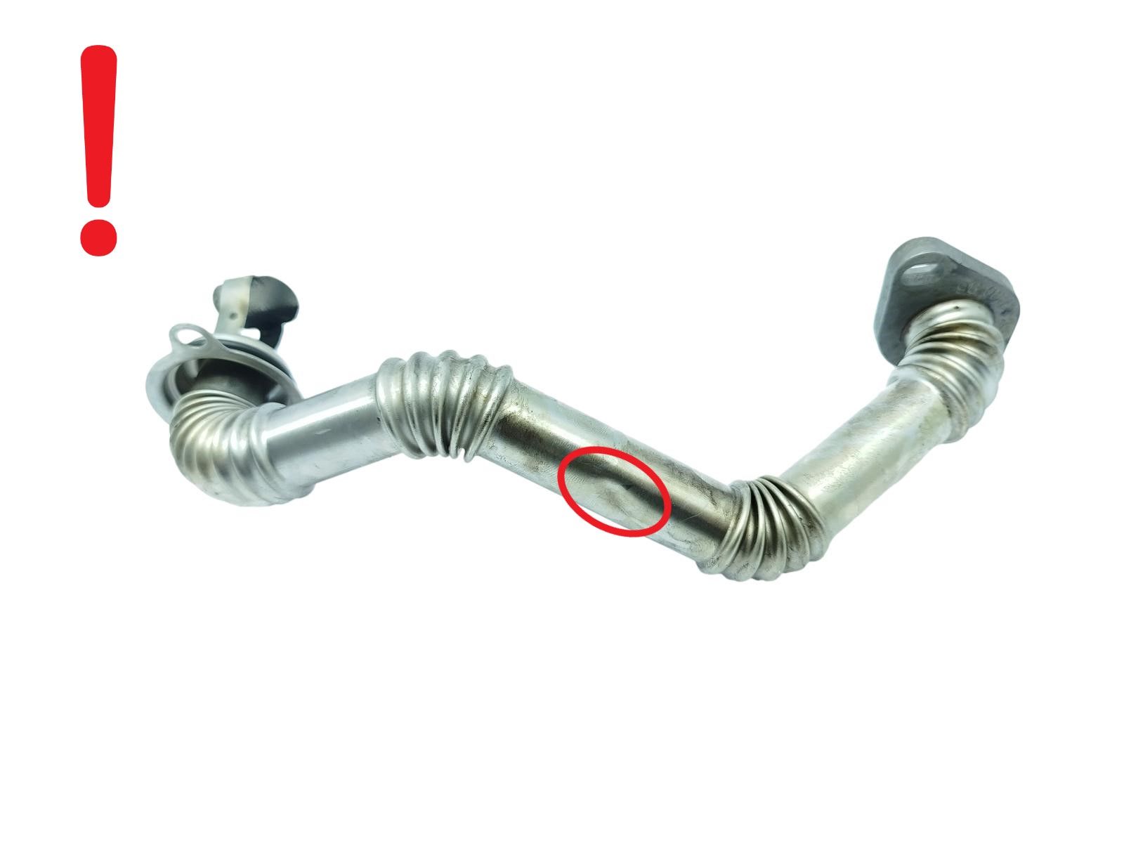 Tube d'Échappement rapatriement 9803842980 Citroen Peugeot 1.6 eHDI HDI main product photo