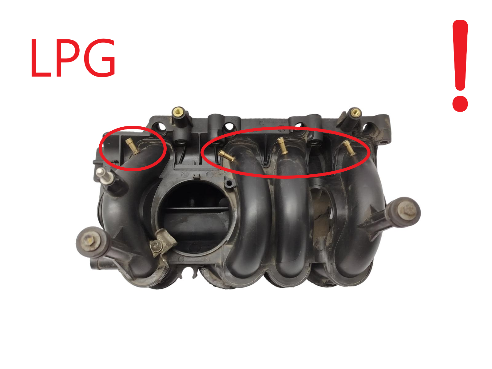 Collecteur D’admission LPG 8200966437 7700273860 Renault 1.4 1.6 main product photo