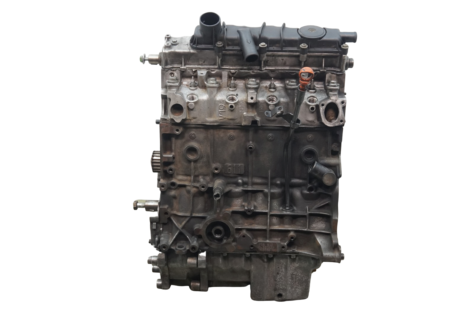 Moteur À Diesel WJZ Citroen Peugeot 1.9 D DW8 164000km main product photo