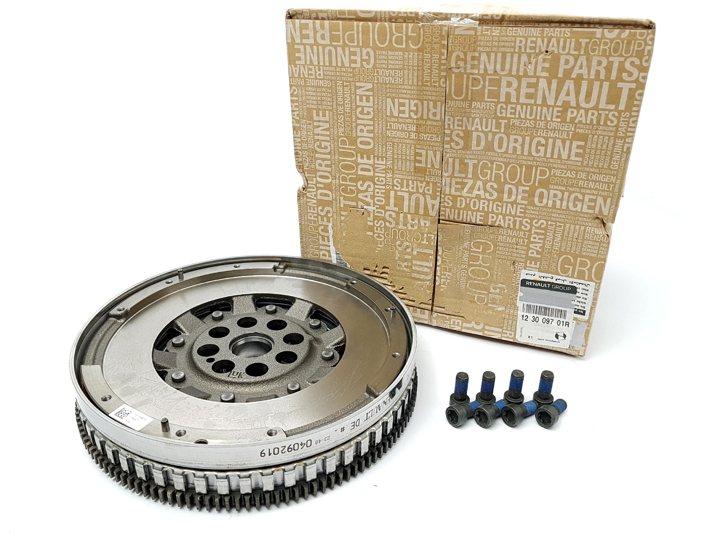 Volant Moteur Bimasse Original Renault Megane Scenic 3 1.6 dCi 123009701R main product photo