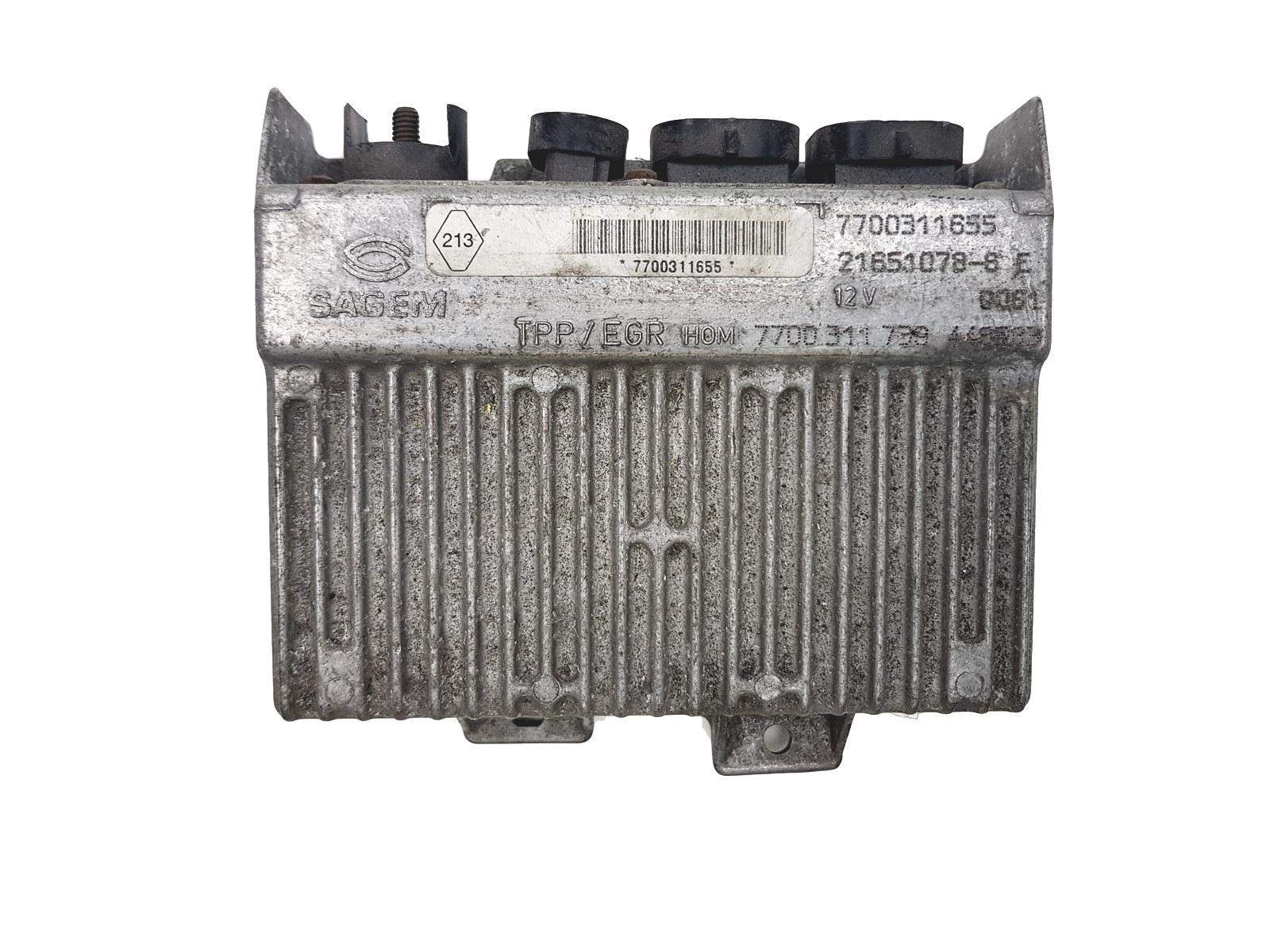 Calculateur 7700311655 21551078-6E 7700311739 Renault Sagem 2453 main product photo