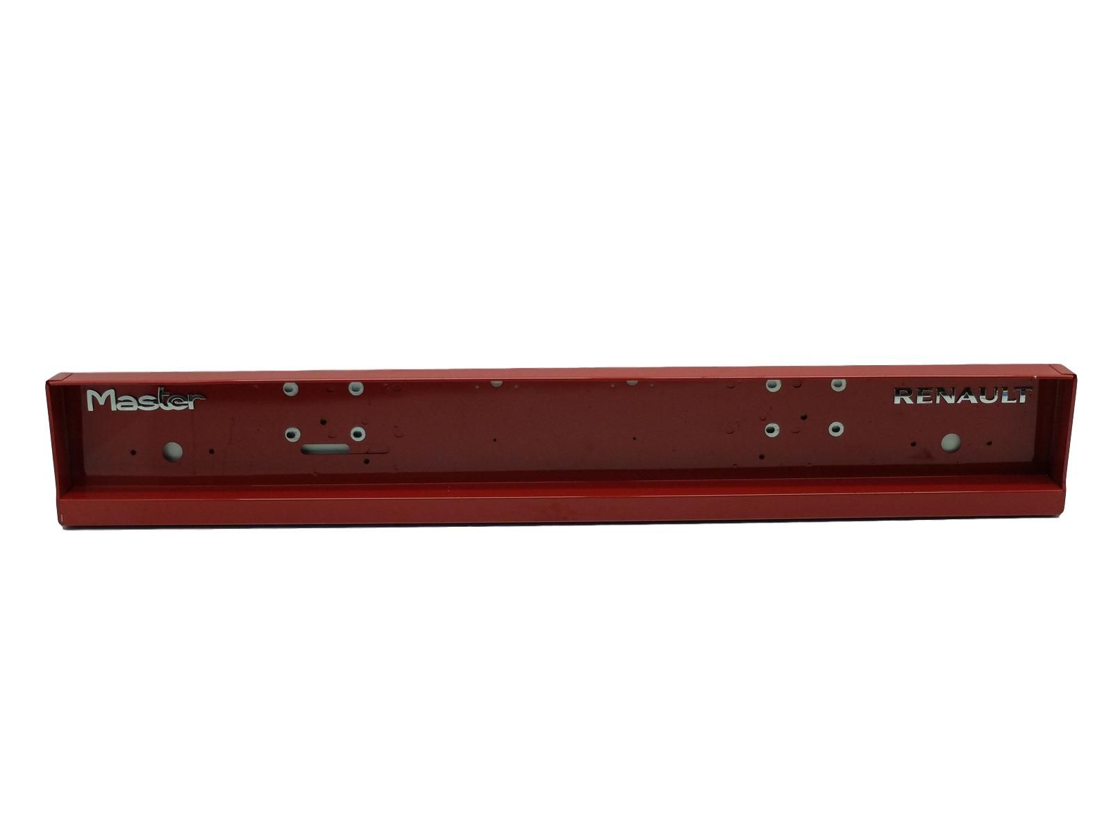 Pare-Chocs Arrière 756101530R Renault Master III Movano B czerwony 8499 main product photo