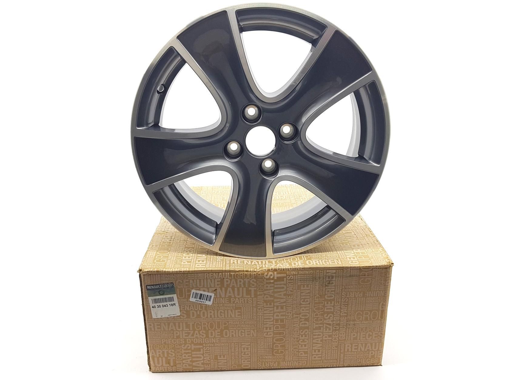 Jante En Aluminium Nouvelle Original Renault Clio III IV 16' 4x100 ET44 403004318R main product photo