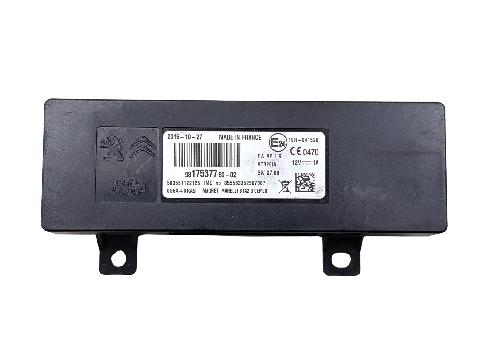 Module Bluetooth Citroen Peugeot 9817537780 main product photo